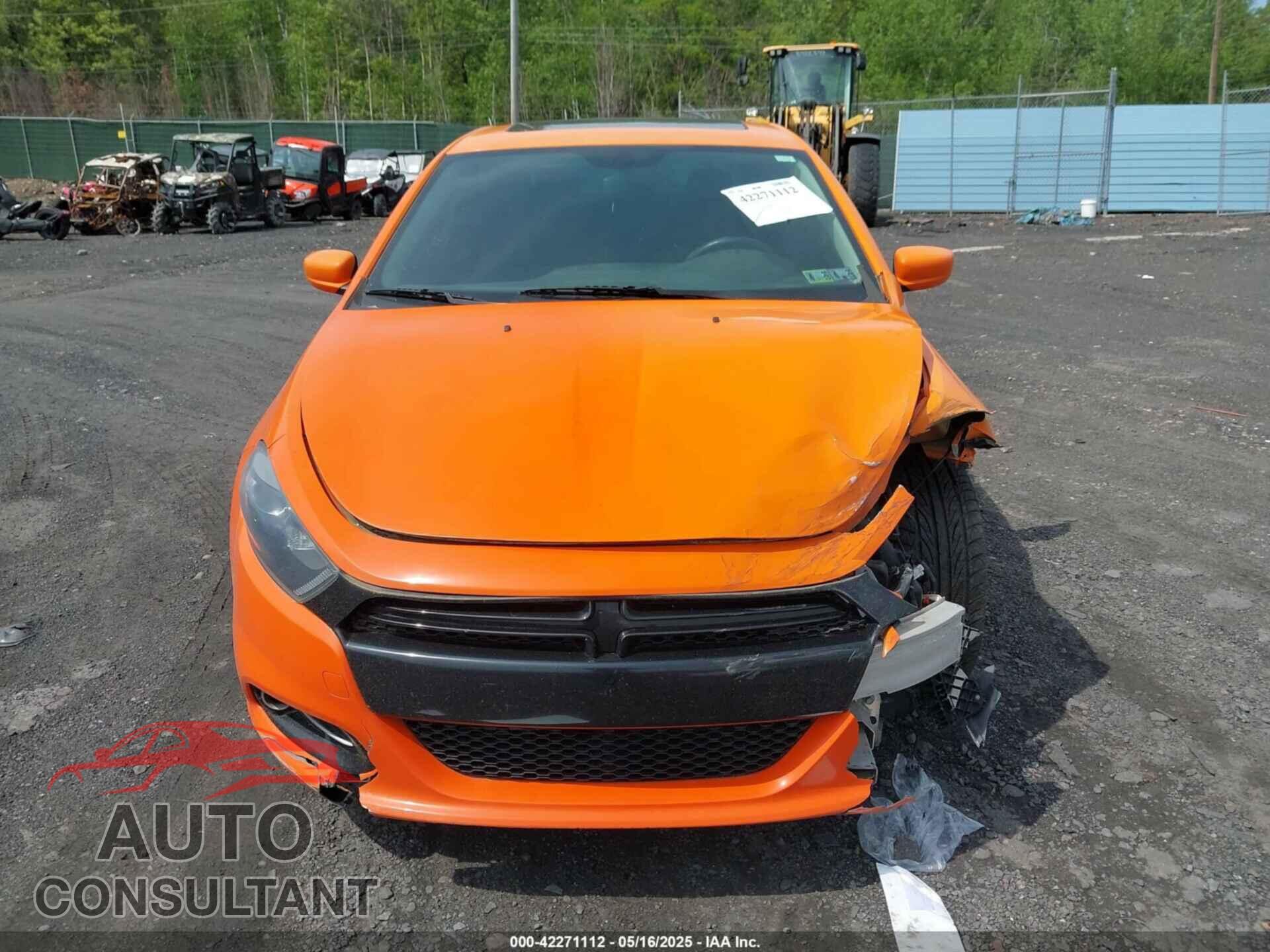 DODGE DART 2013 - 1C3CDFBH9DD319424