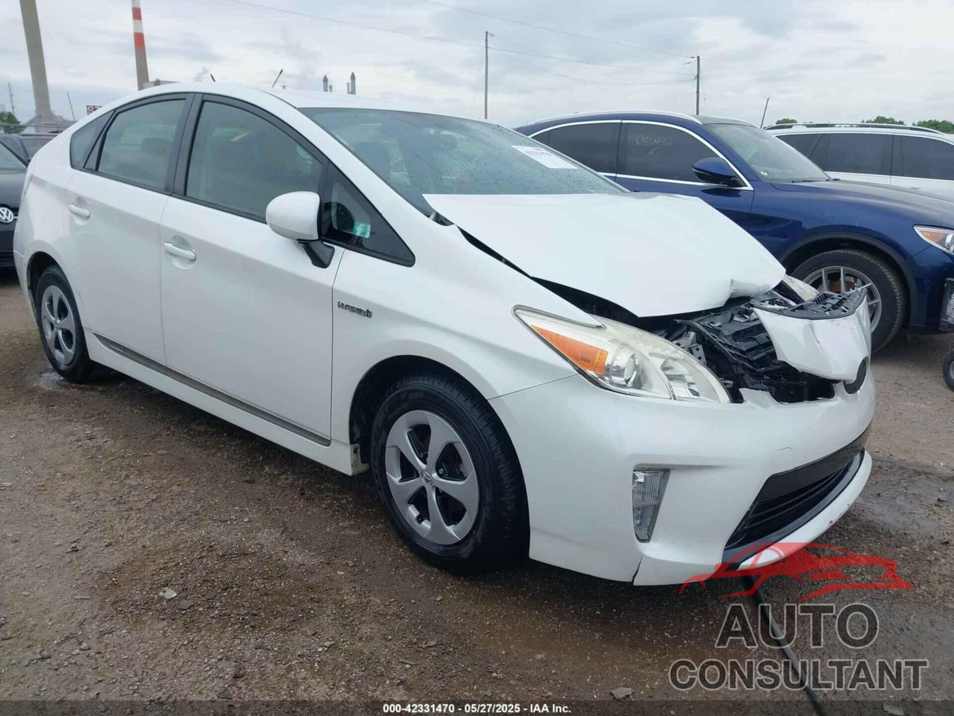 TOYOTA PRIUS 2012 - JTDKN3DU9C5500996