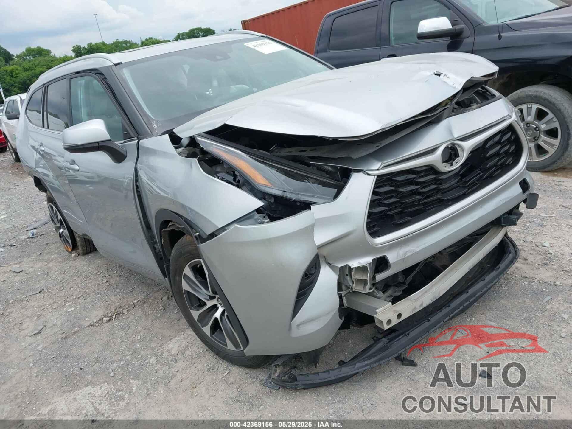 TOYOTA HIGHLANDER 2022 - 5TDGARAH4NS511980
