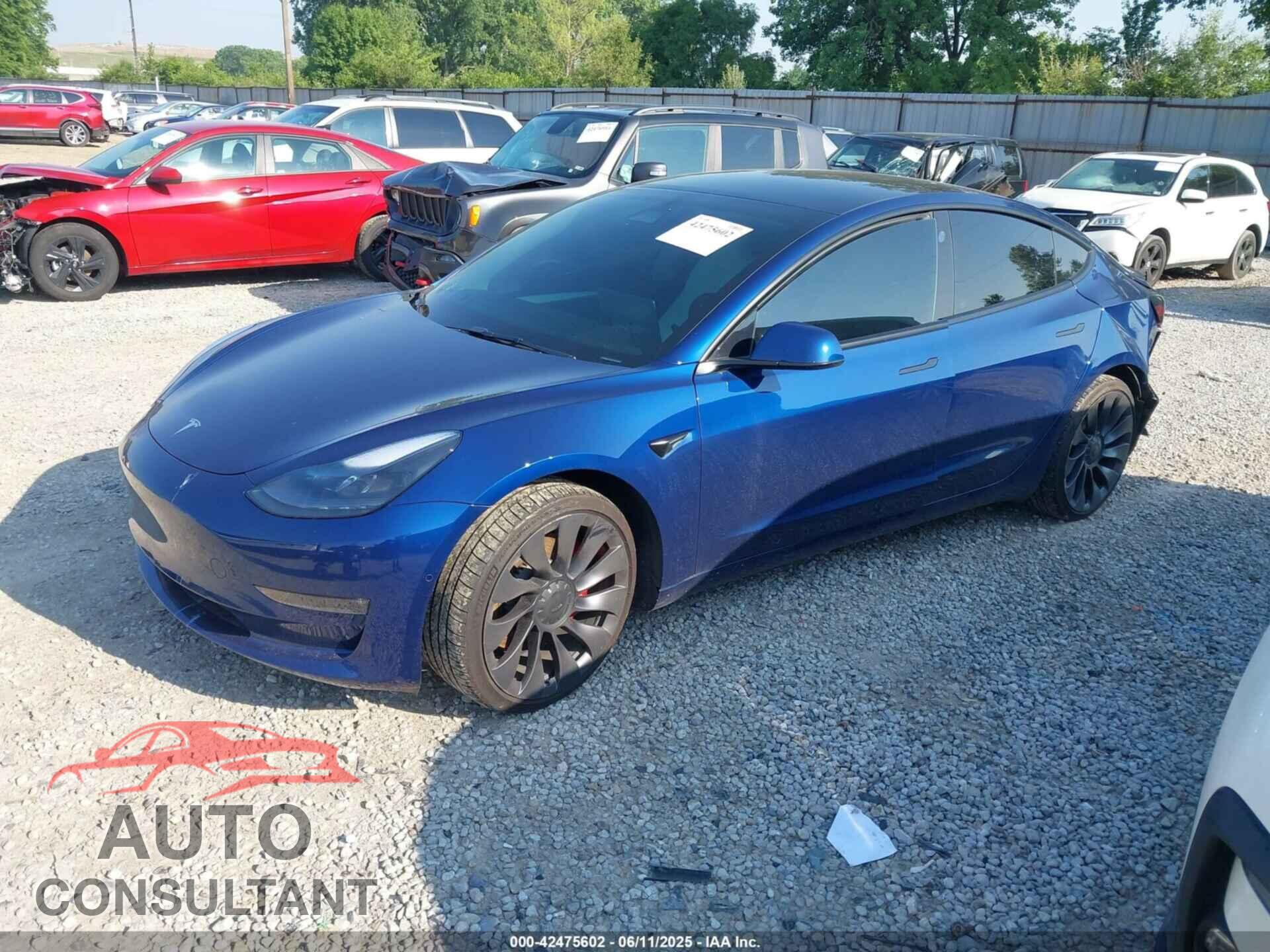 TESLA MODEL 3 2022 - 5YJ3E1EC3NF118592