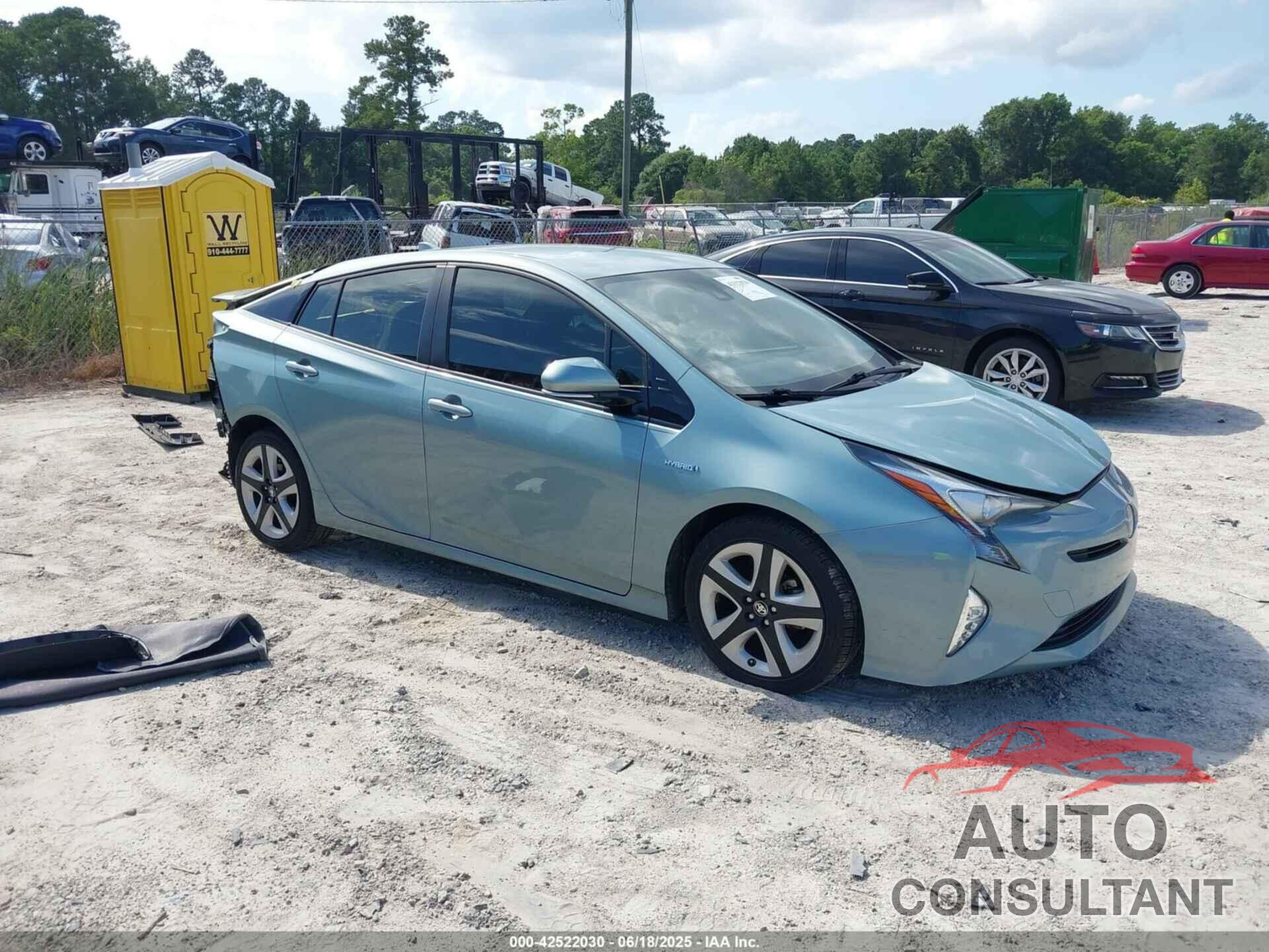 TOYOTA PRIUS 2017 - JTDKARFU1H3036374
