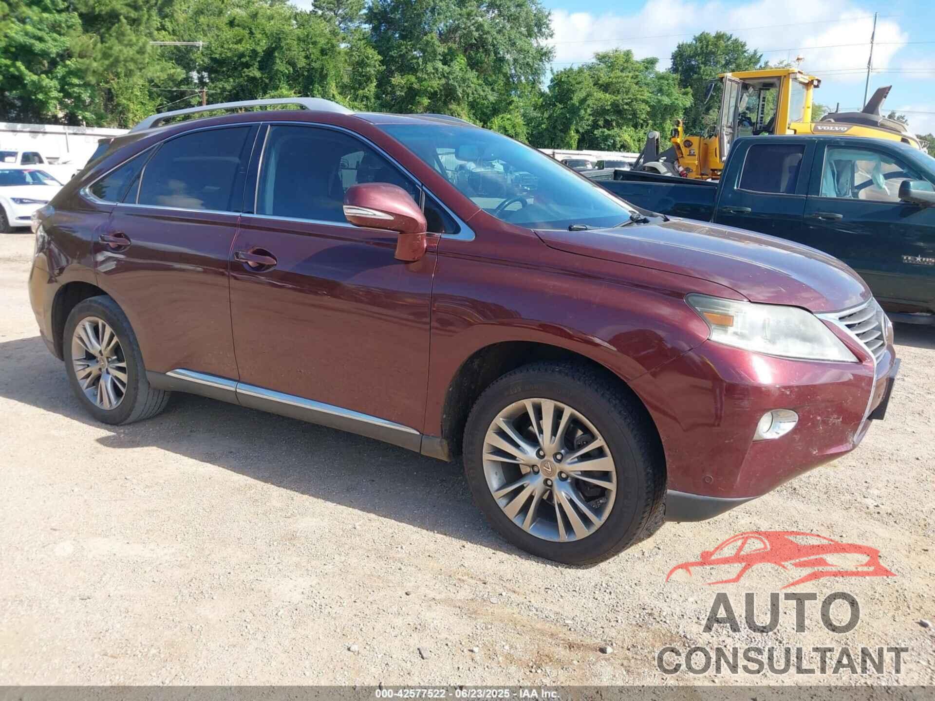 LEXUS RX 350 2014 - 2T2ZK1BA3EC145796