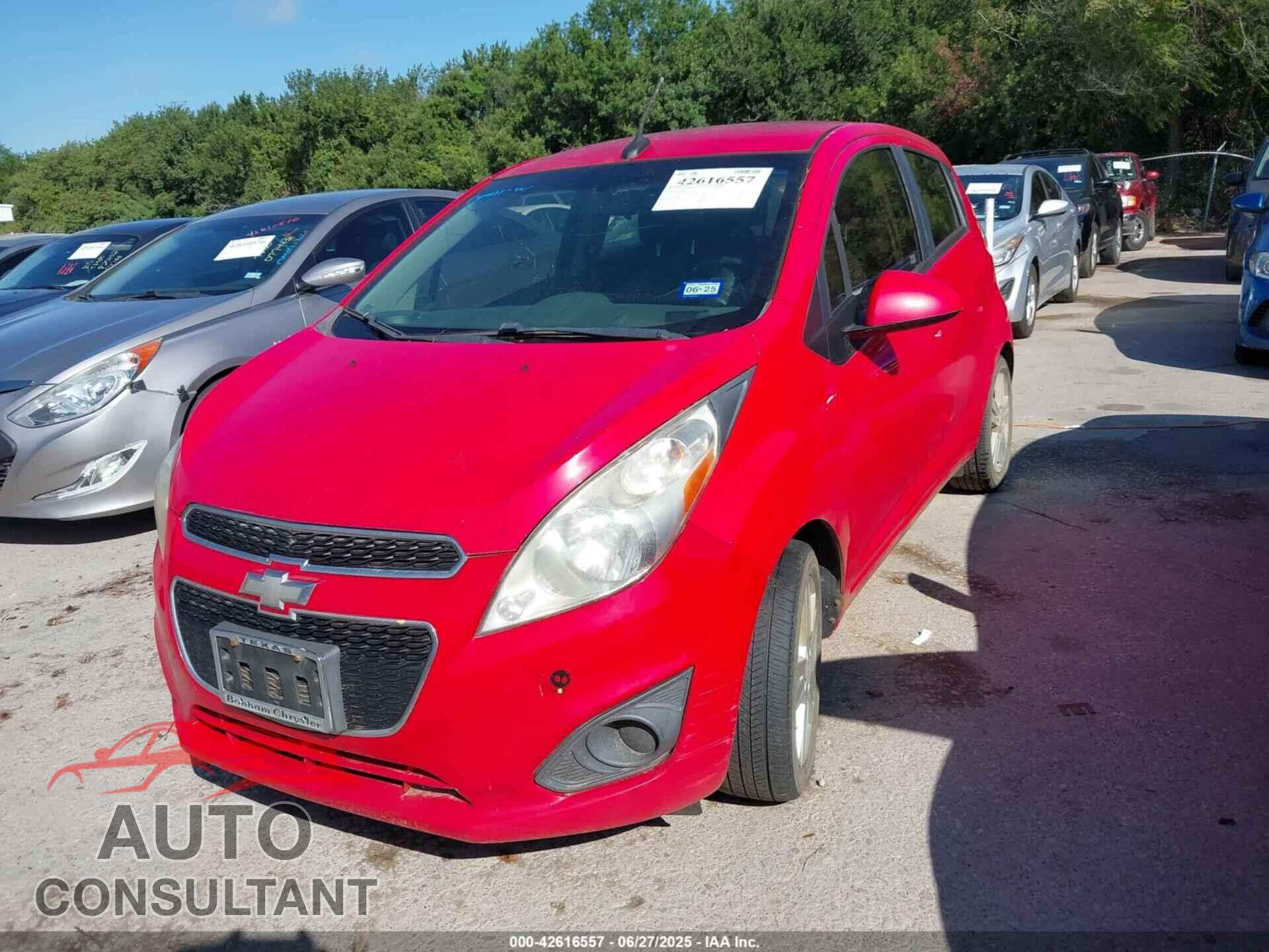 CHEVROLET SPARK 2013 - KL8CD6S95DC570525
