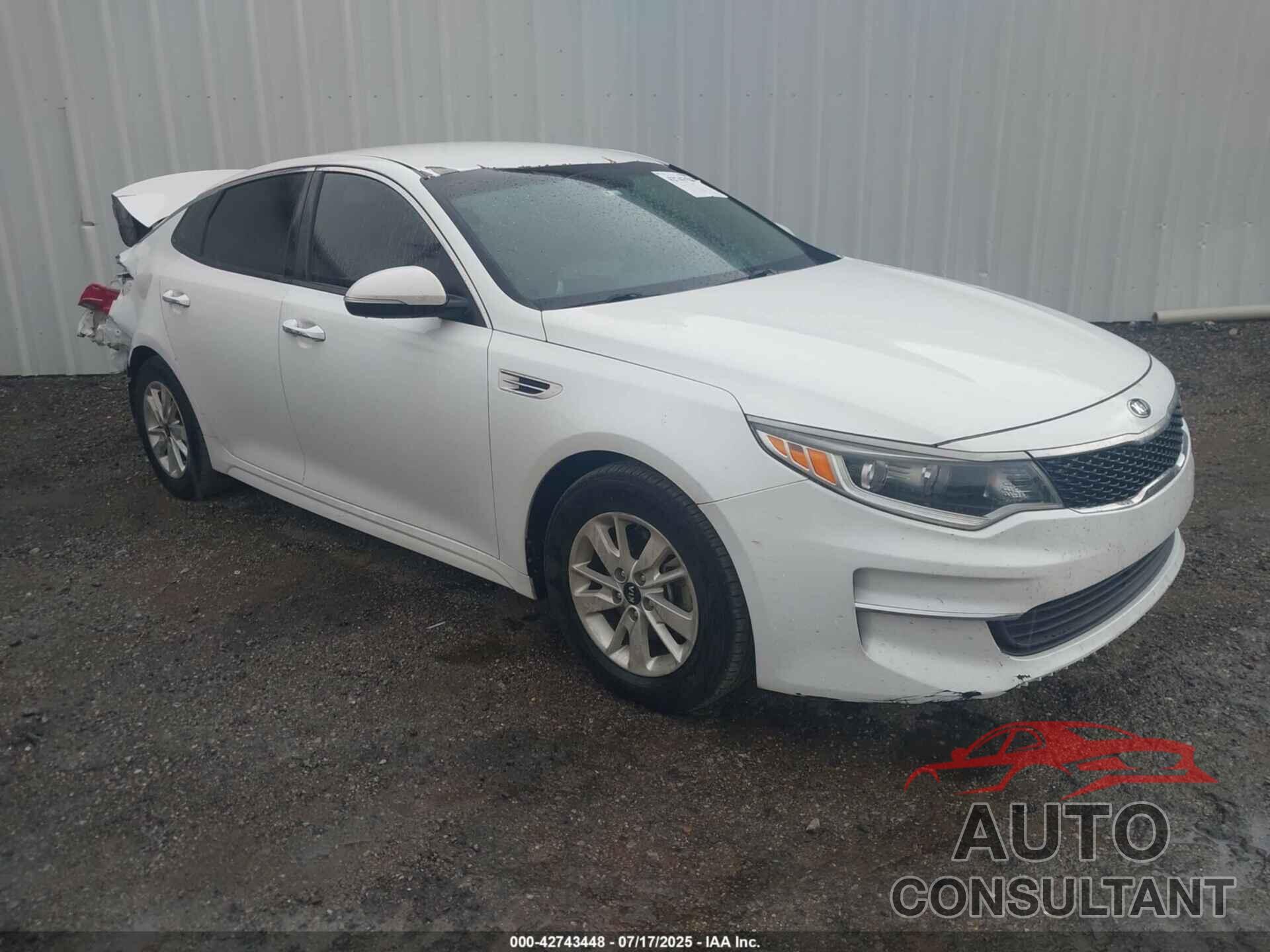 KIA OPTIMA 2016 - 5XXGT4L3XGG015052