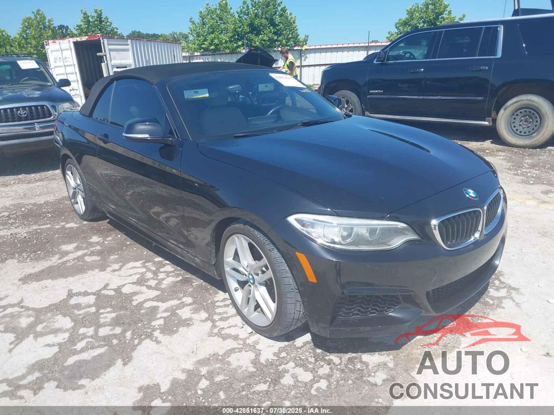BMW 228I 2016 - WBA1K9C52GV321848
