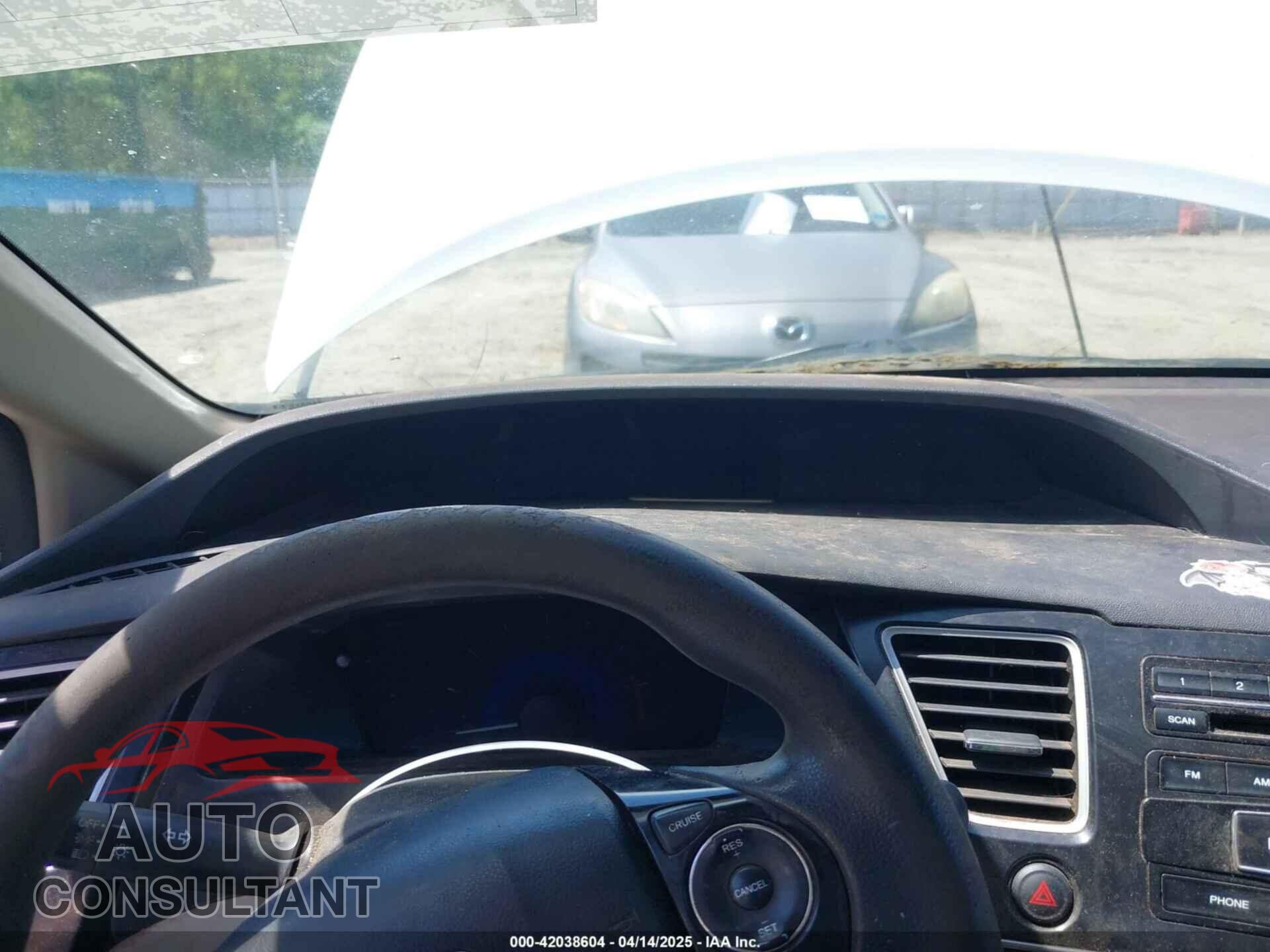 HONDA CIVIC 2013 - 19XFB2F50DE026677