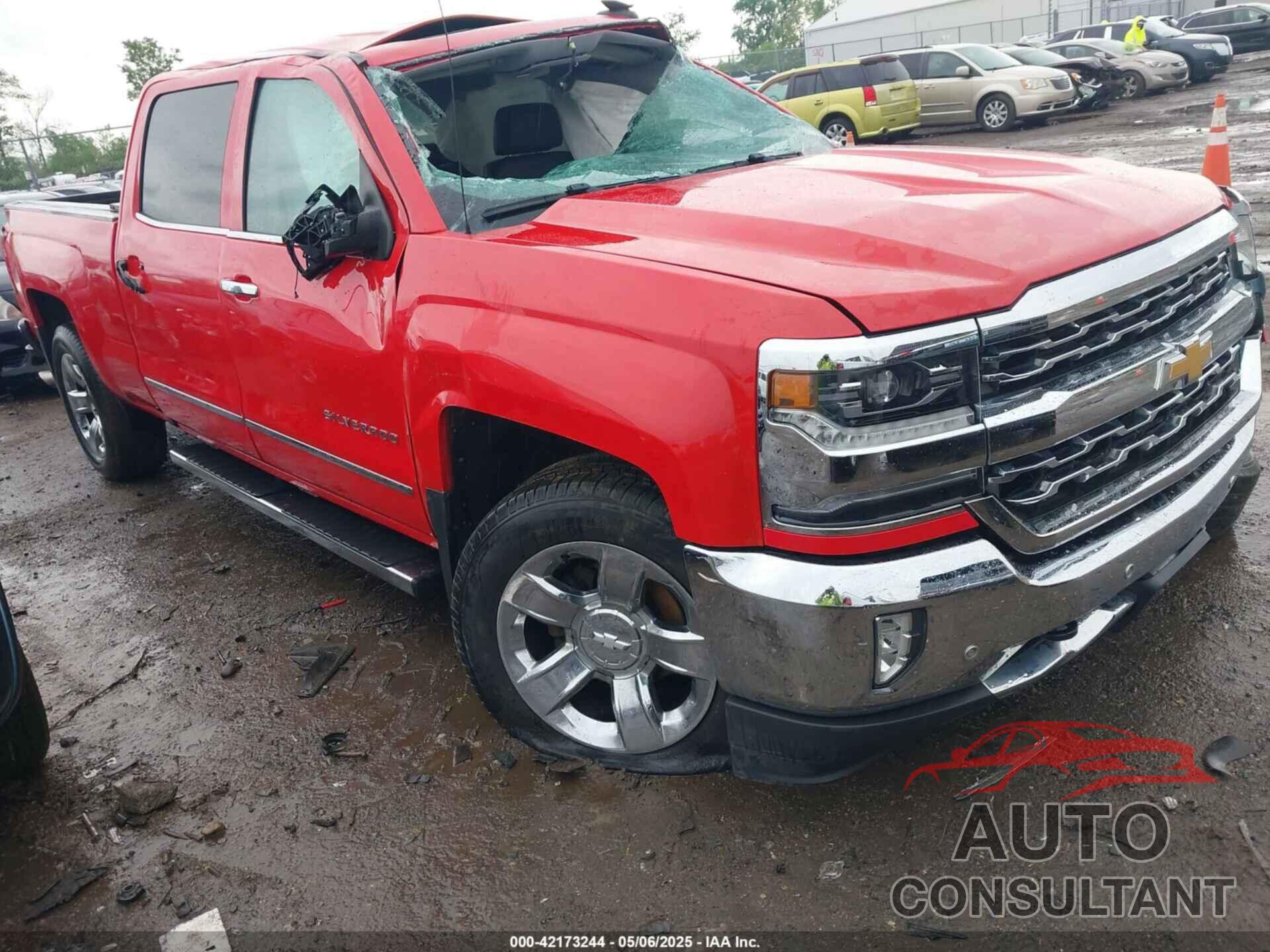 CHEVROLET SILVERADO 1500 2017 - 3GCUKSEC6HG253910
