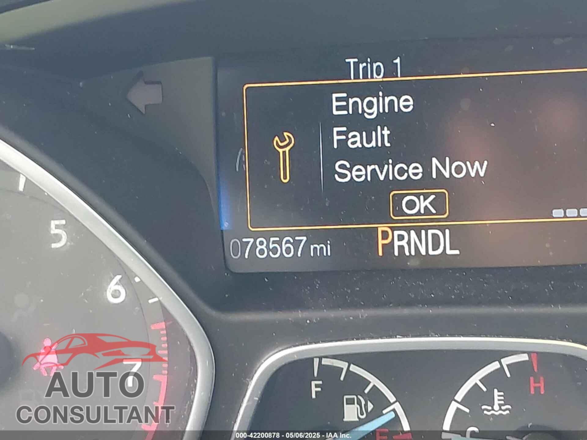 FORD FOCUS 2016 - 1FADP3E26GL374152