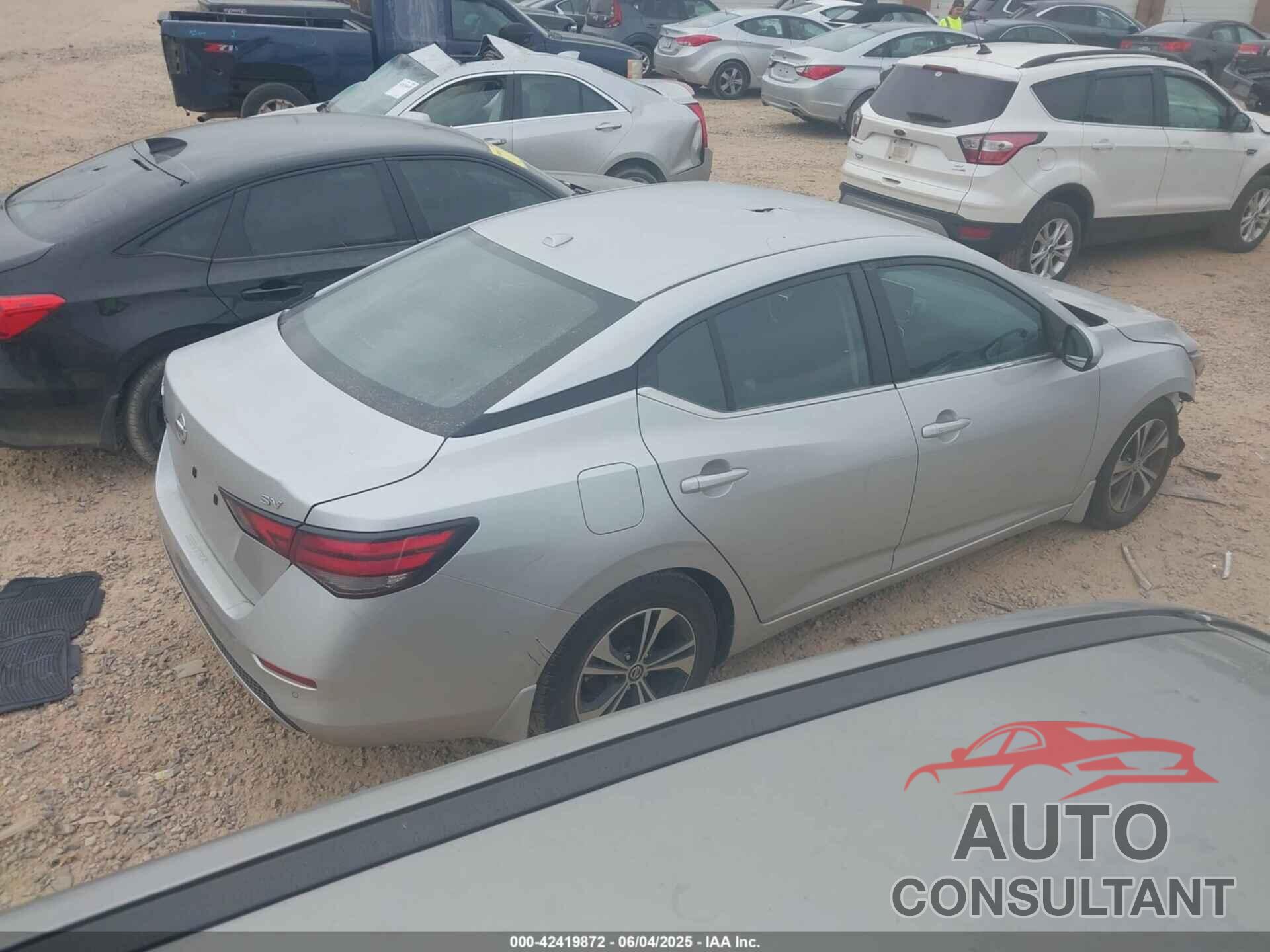 NISSAN SENTRA 2022 - 3N1AB8CV4NY206684