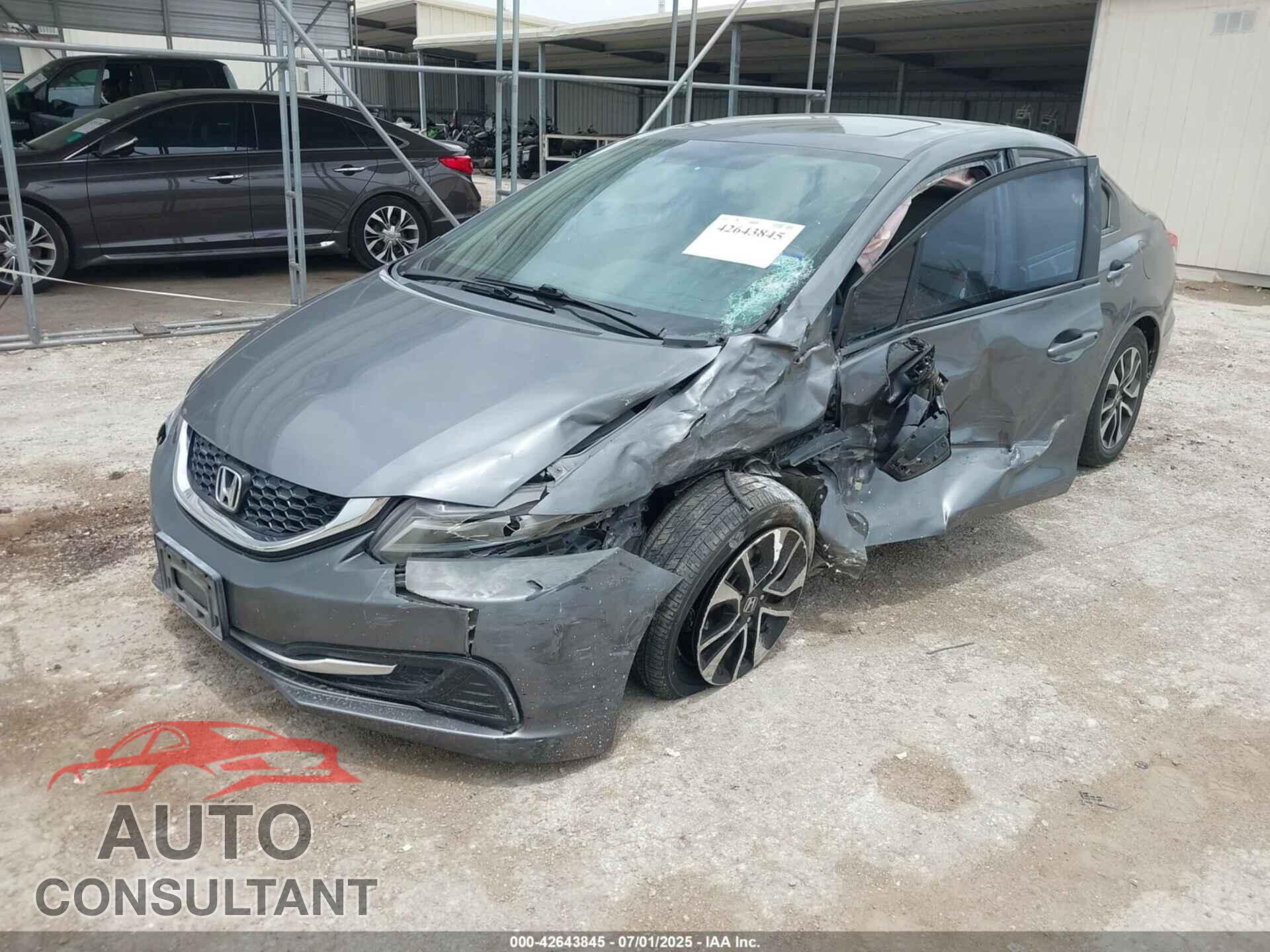 HONDA CIVIC 2013 - 19XFB2F86DE066059