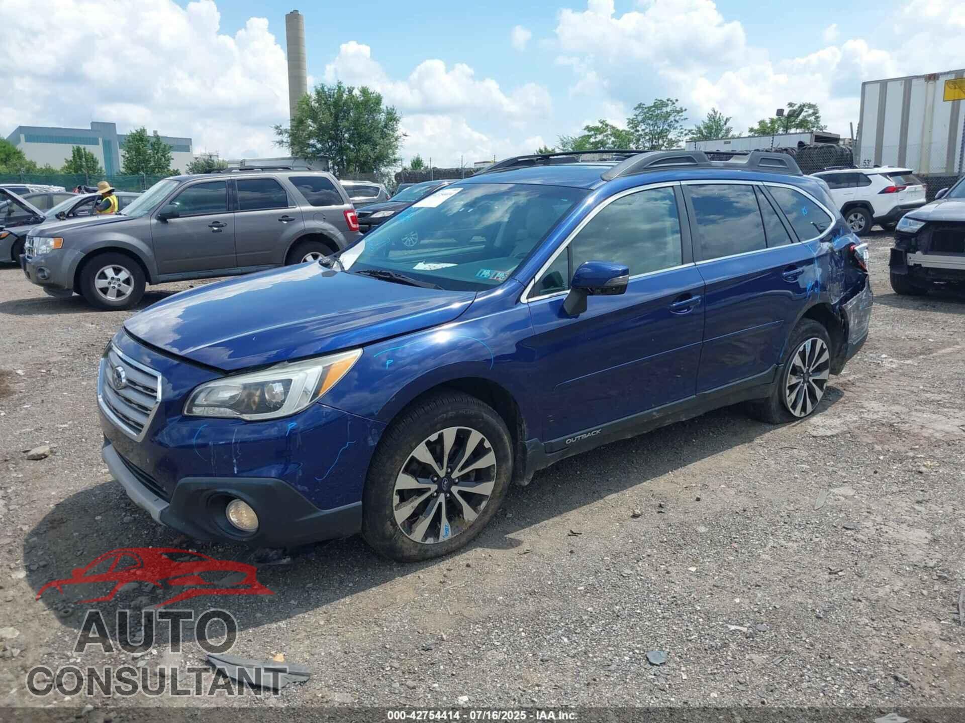 SUBARU OUTBACK 2015 - 4S4BSANC9F3297512
