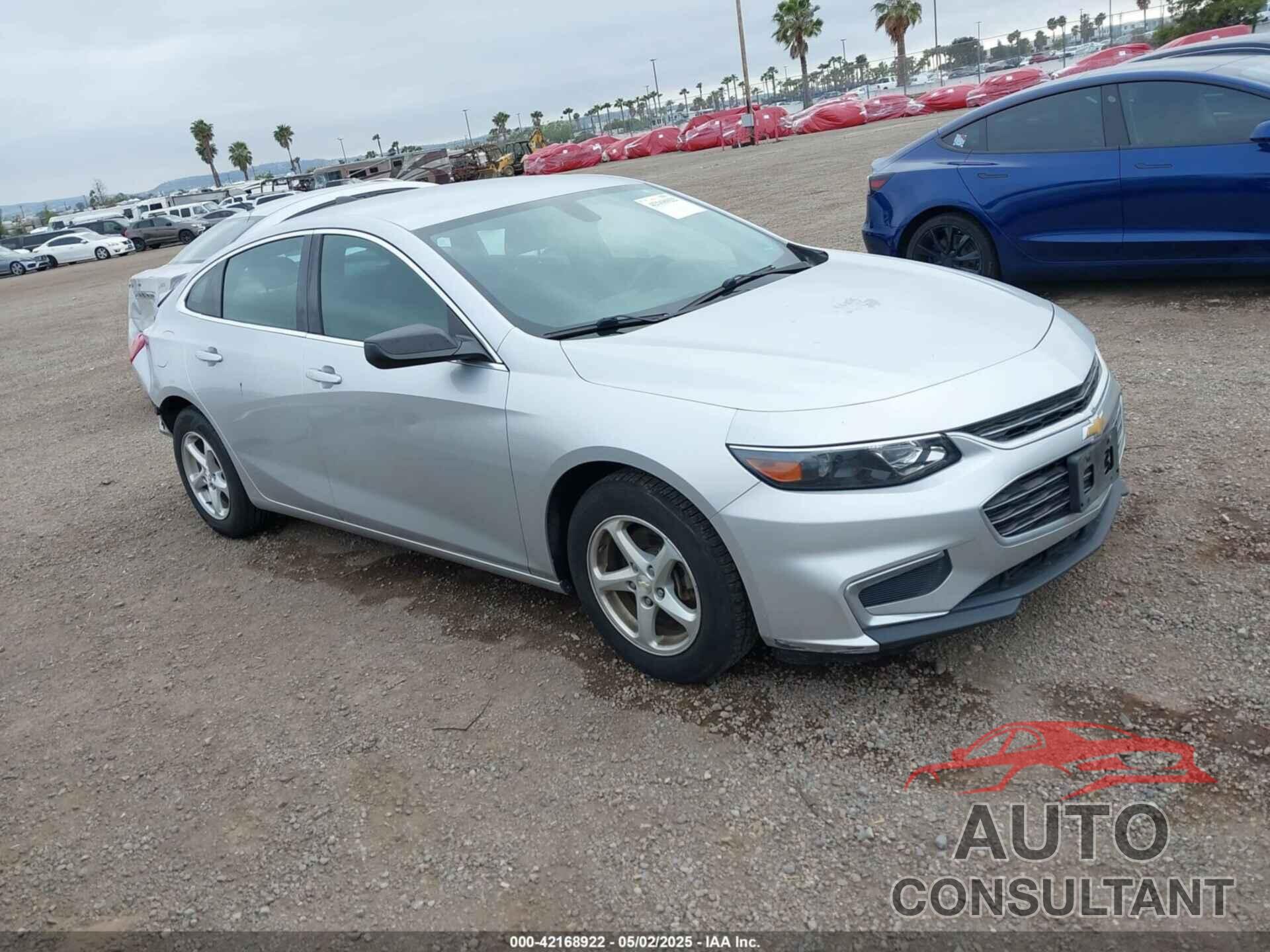 CHEVROLET MALIBU 2017 - 1G1ZB5STXHF160846