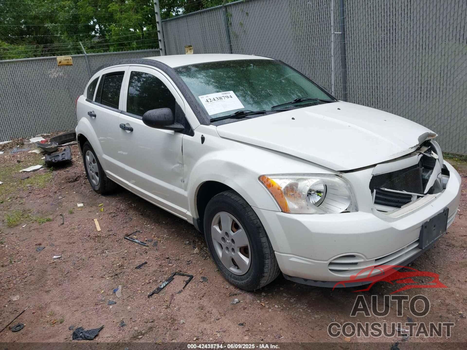 DODGE CALIBER 2009 - 1B3HB28C59D151981