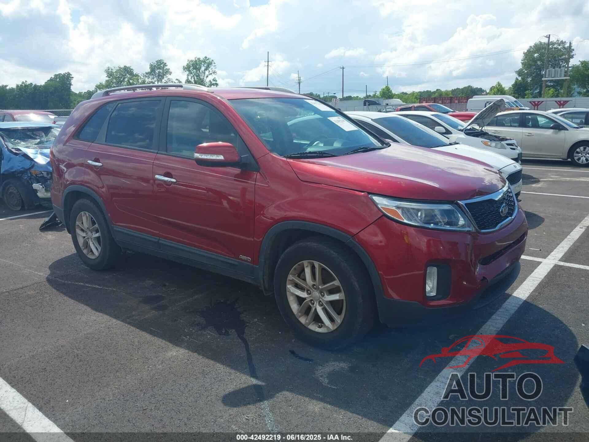 KIA SORENTO 2015 - 5XYKTCA61FG651628