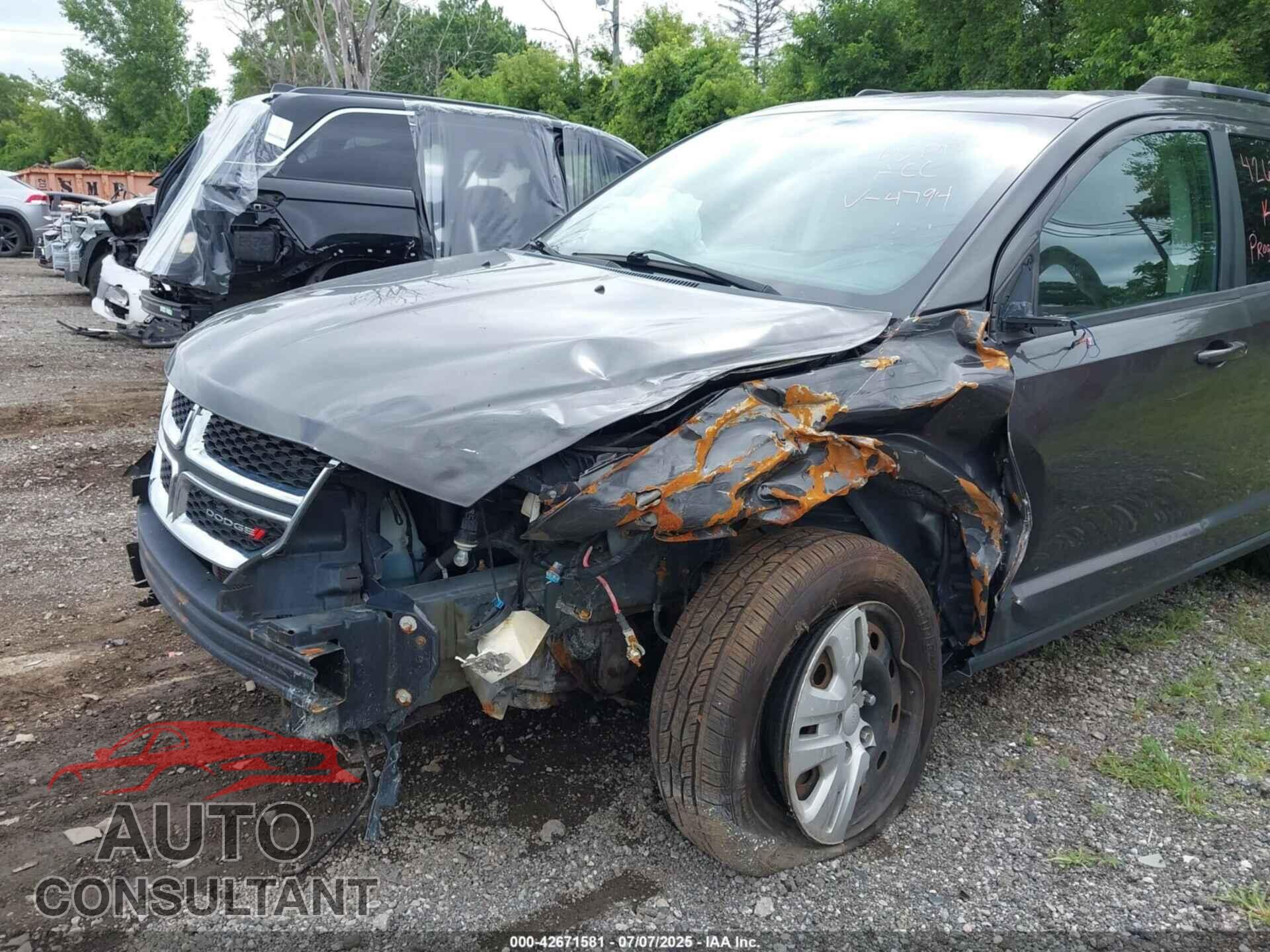 DODGE JOURNEY 2017 - 3C4PDCAB8HT694794