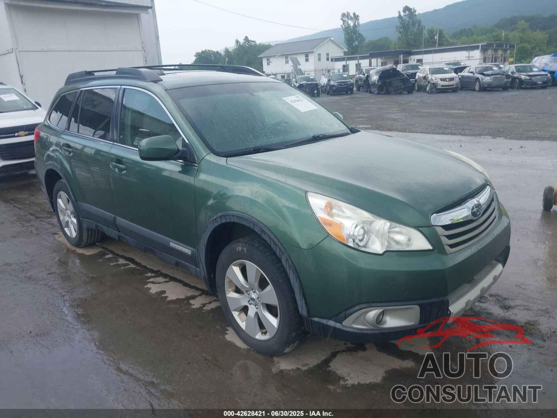 SUBARU OUTBACK 2012 - 4S4BRBKC1C3269334