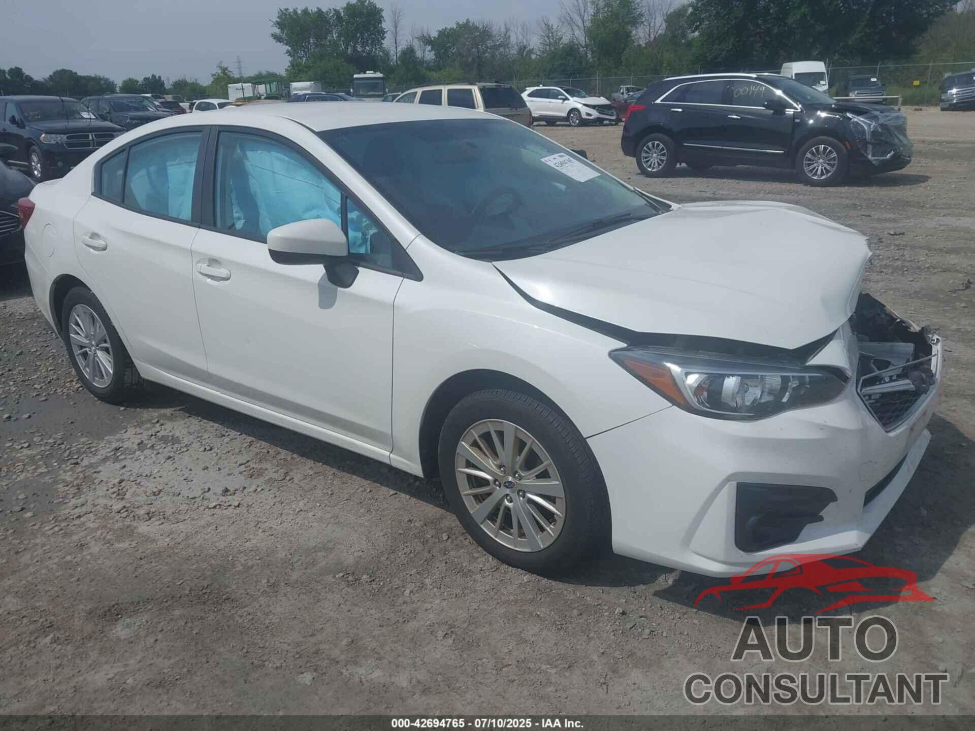 SUBARU IMPREZA 2018 - 4S3GKAB65J3613280