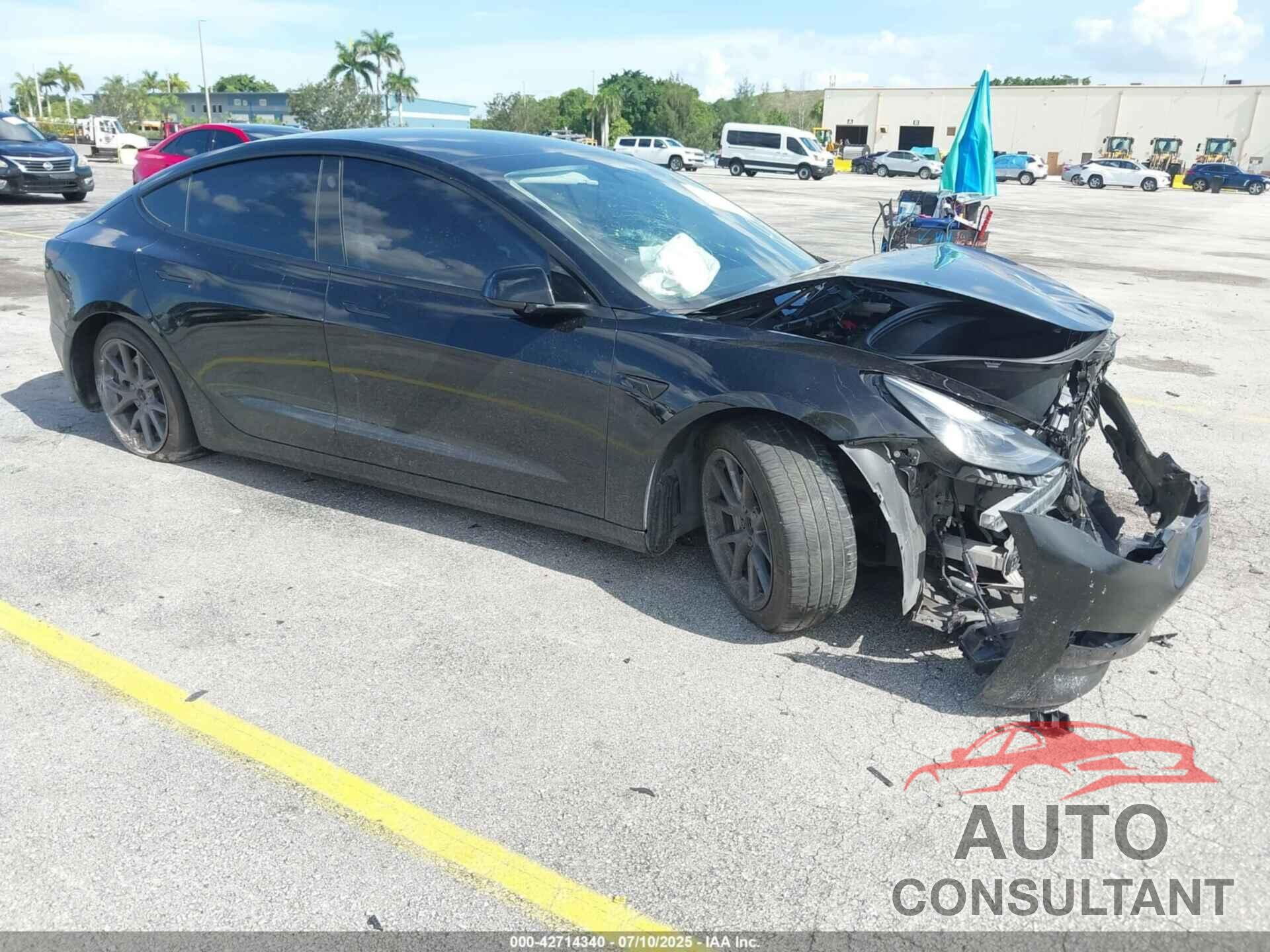 TESLA MODEL 3 2022 - 5YJ3E1EB9NF173295