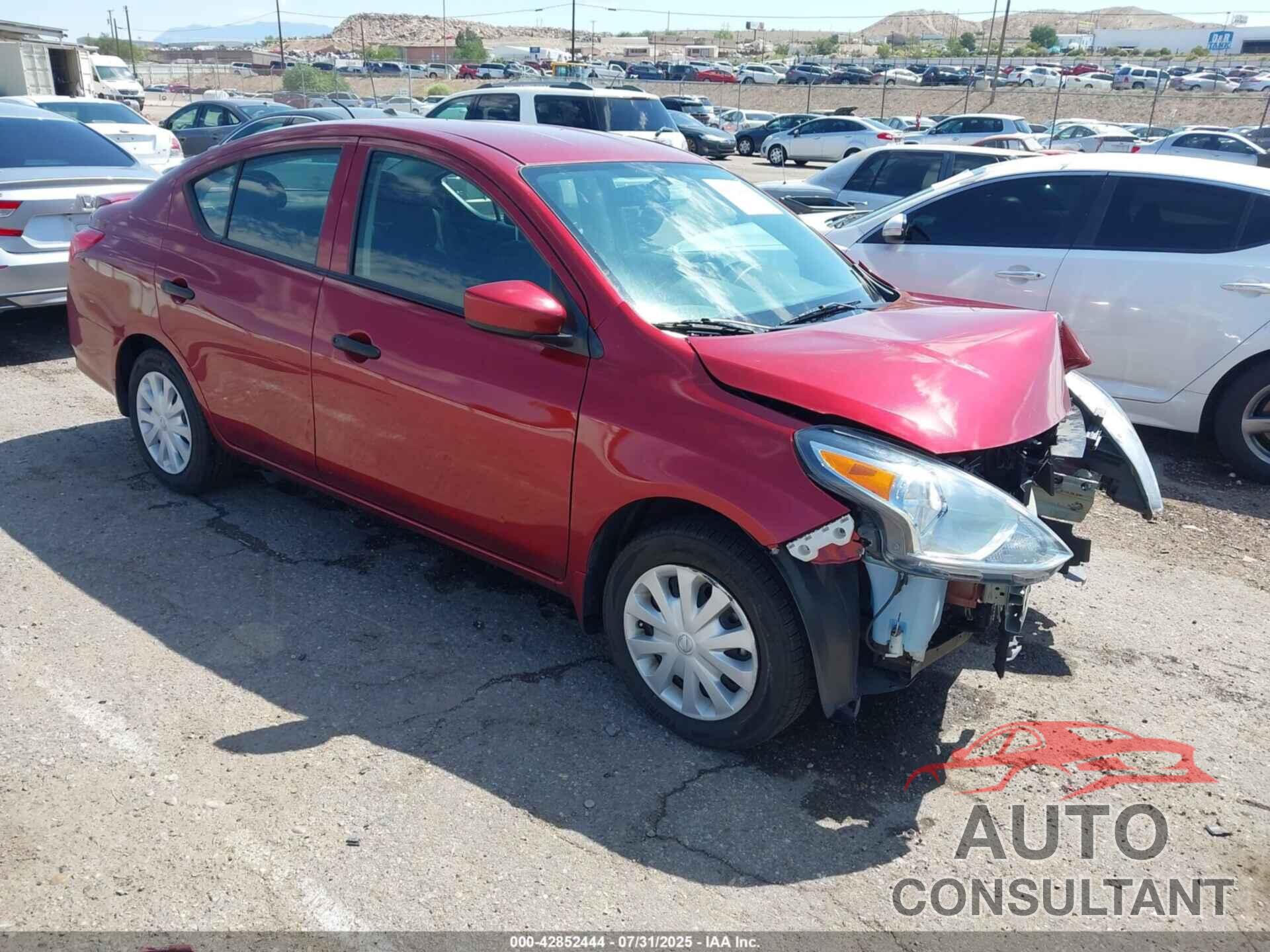 NISSAN VERSA 2019 - 3N1CN7AP2KL813920