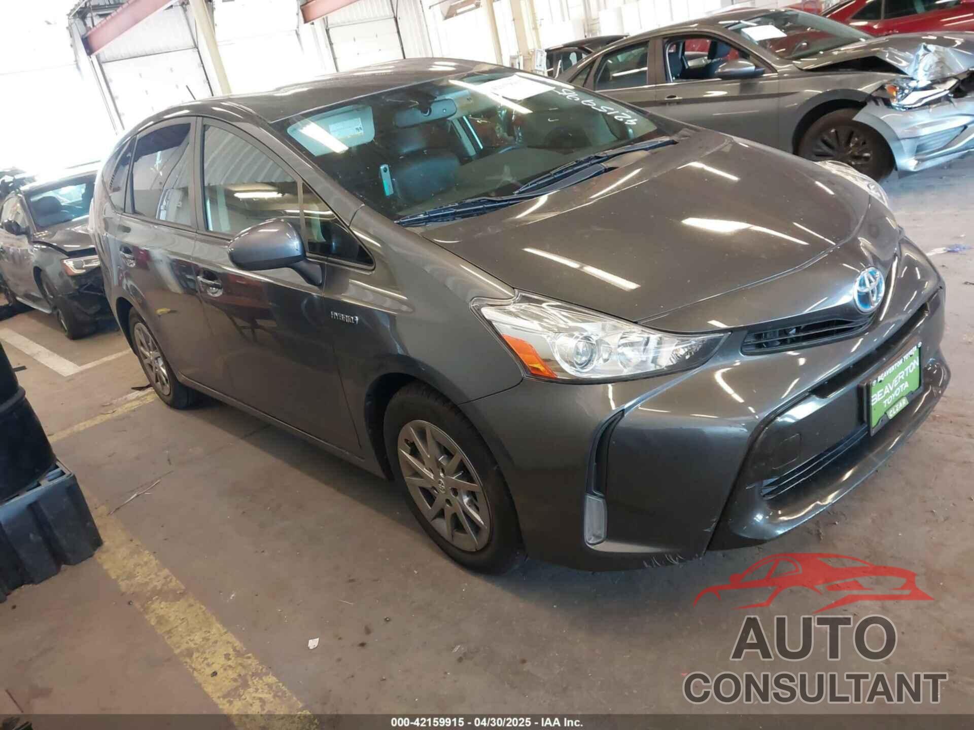 TOYOTA PRIUS V 2016 - JTDZN3EU1GJ053378
