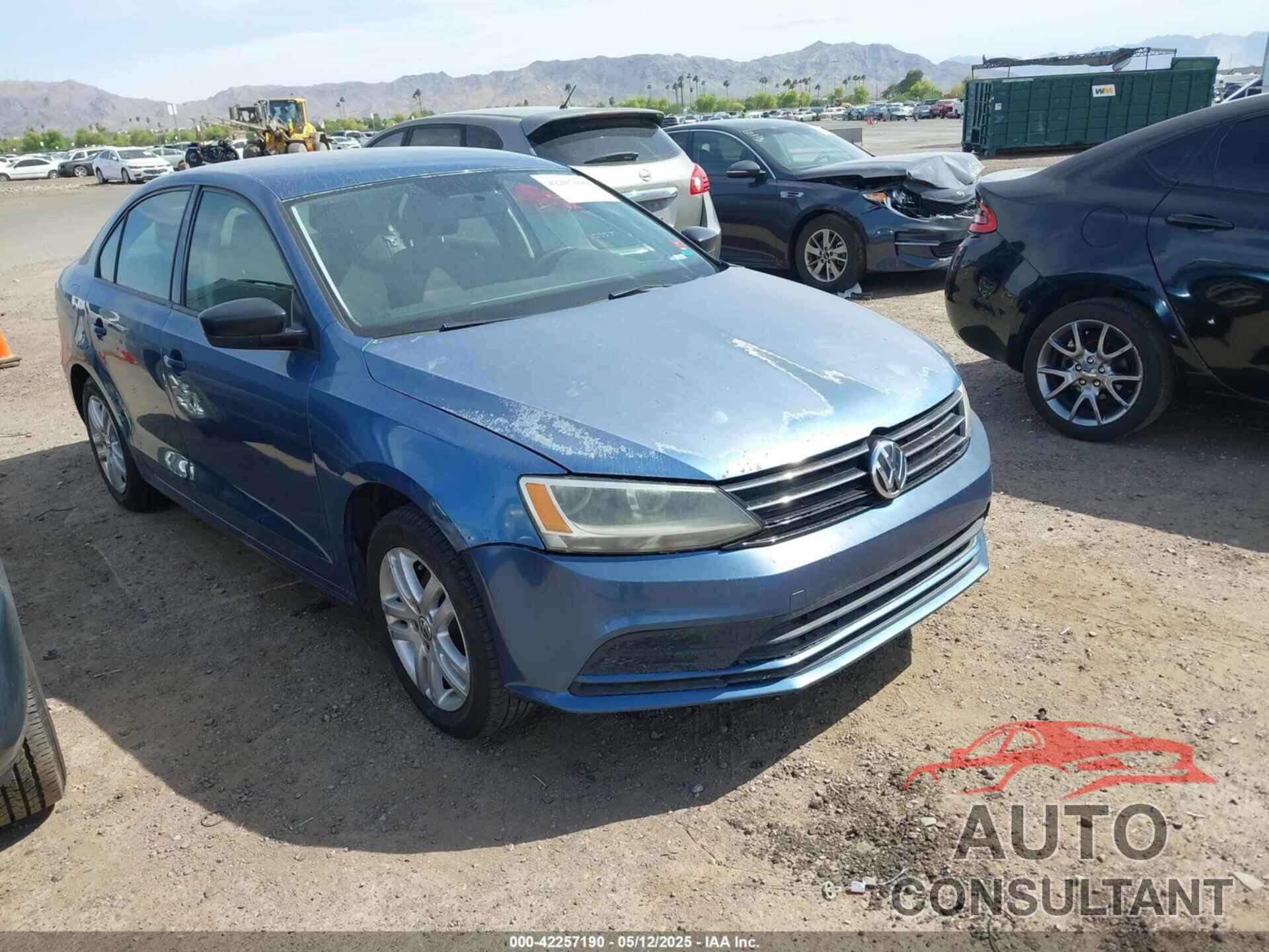 VOLKSWAGEN JETTA 2015 - 3VW2K7AJ6FM356104