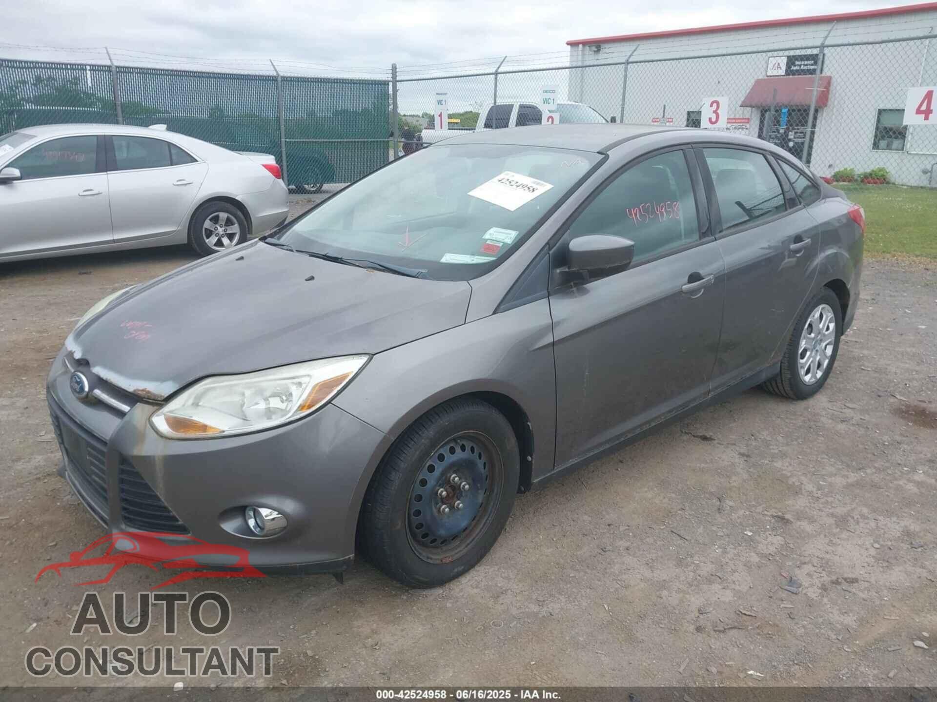 FORD FOCUS 2012 - 1FAHP3F23CL225790