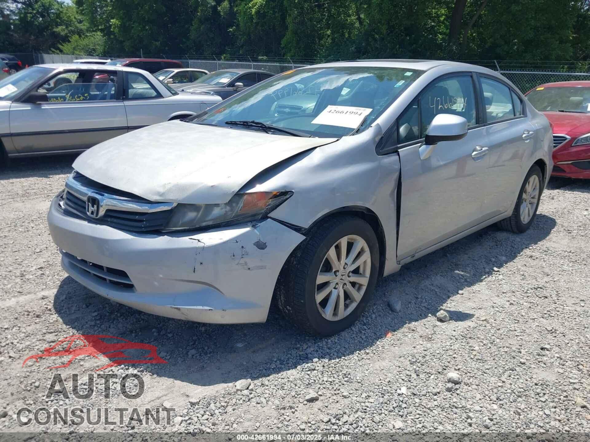HONDA CIVIC 2012 - 19XFB2F92CE013866