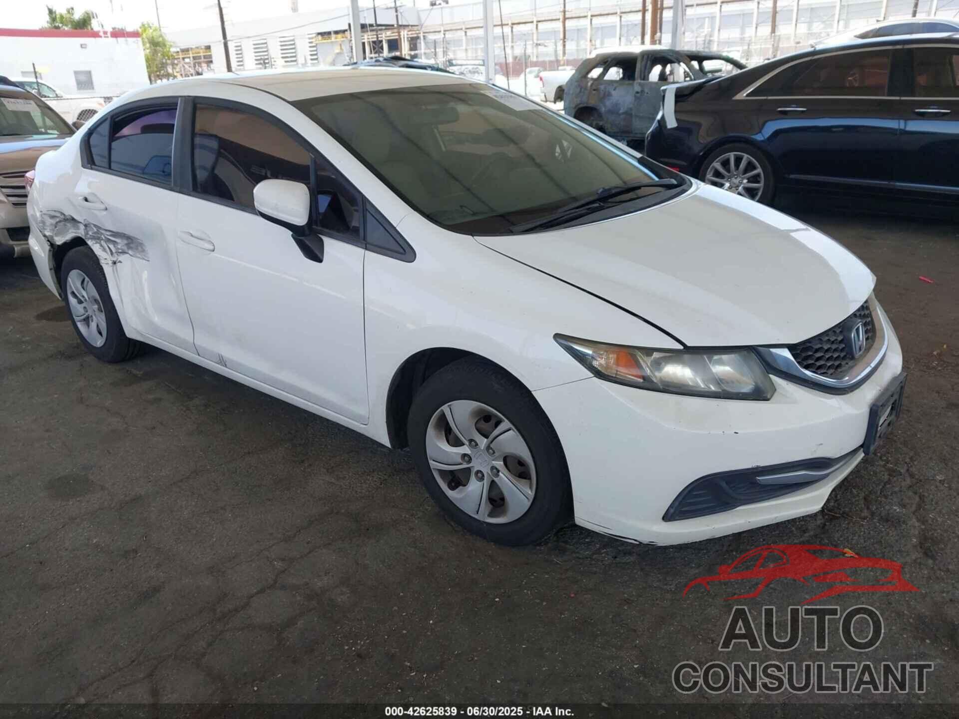 HONDA CIVIC 2014 - 19XFB2F52EE271904