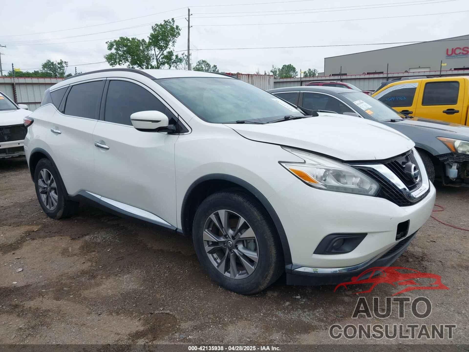 NISSAN MURANO 2017 - 5N1AZ2MG1HN132854