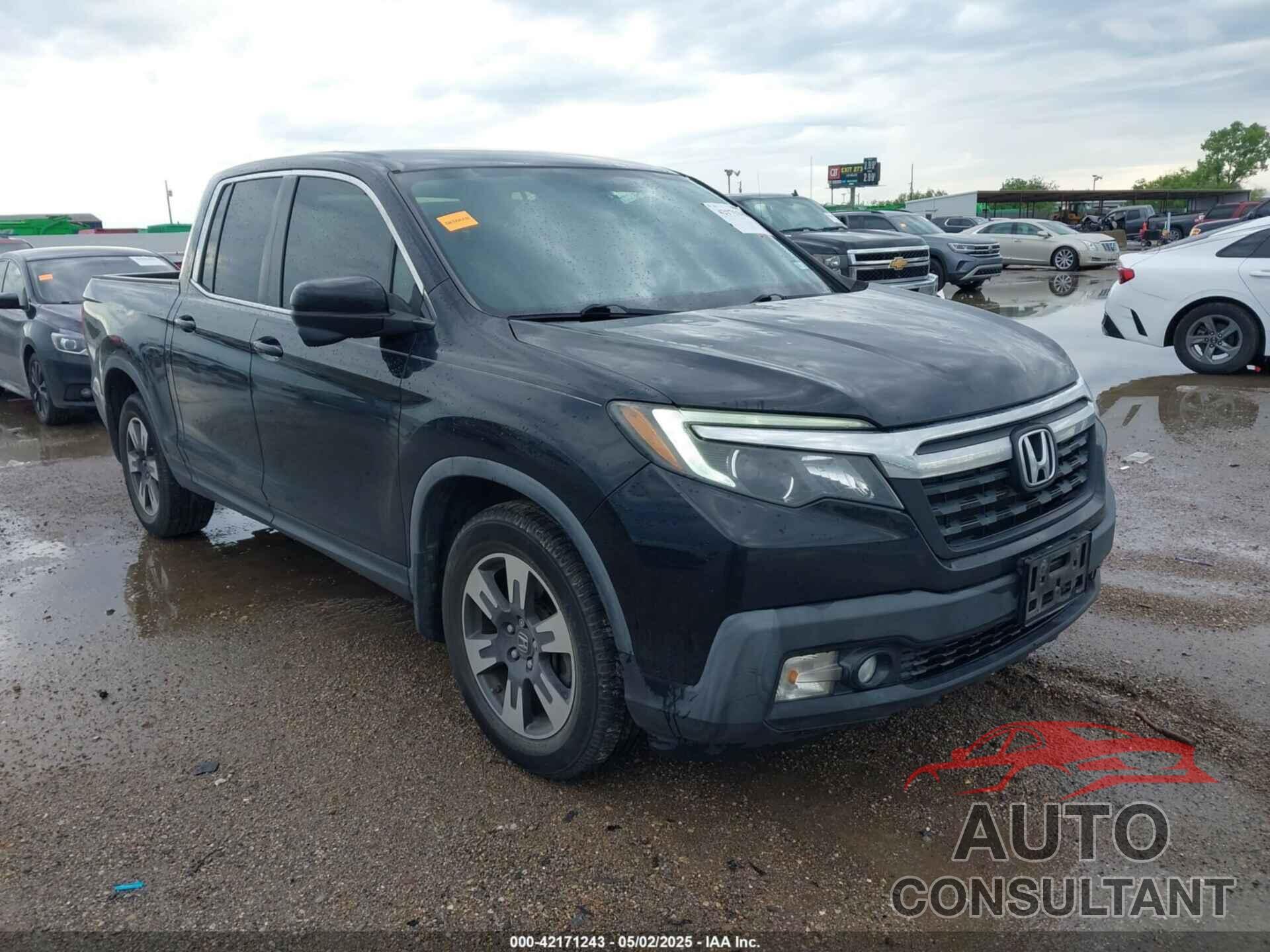 HONDA RIDGELINE 2017 - 5FPYK2F64HB003542