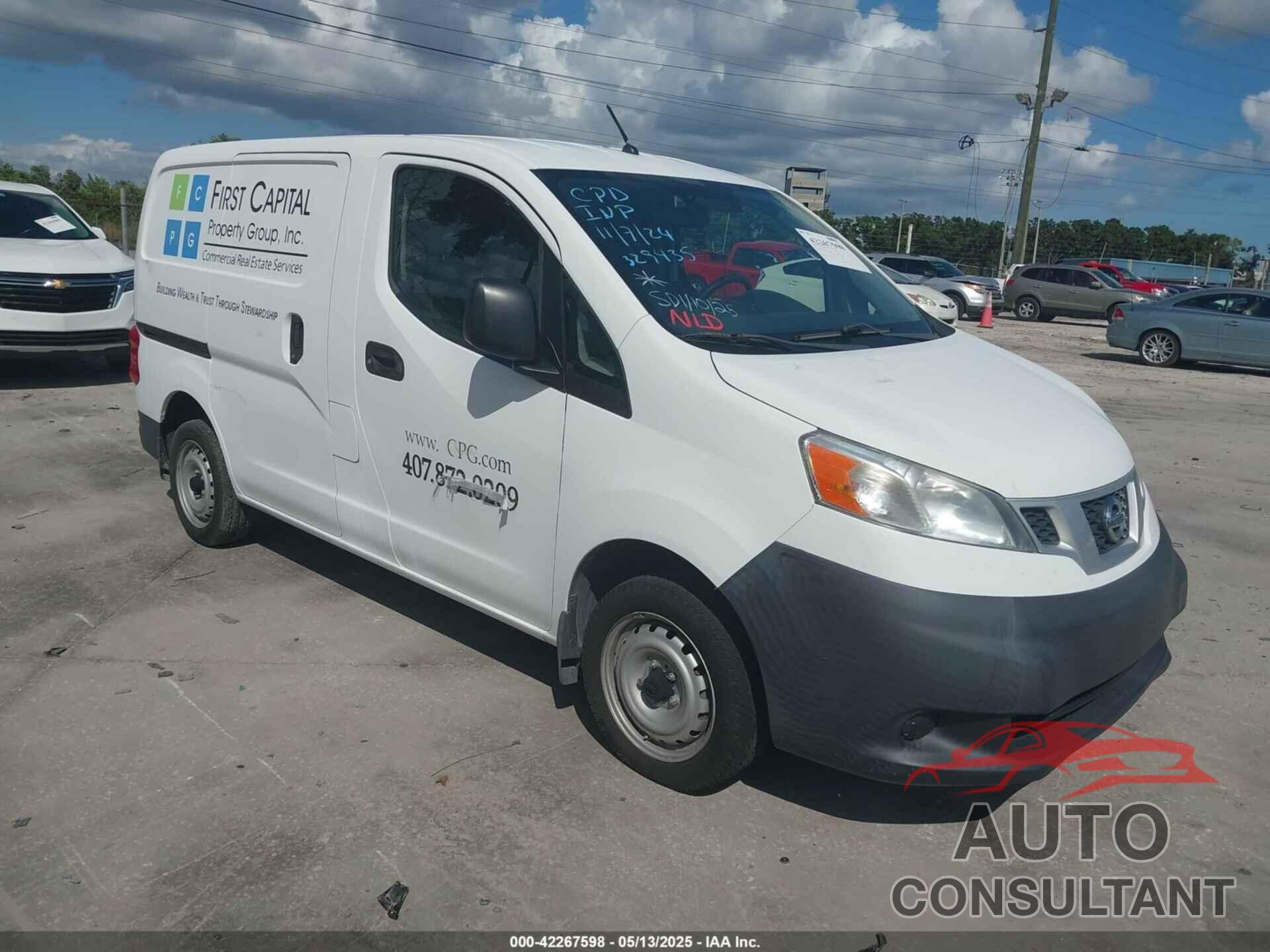 NISSAN NV200 2015 - 3N6CM0KN2FK710073