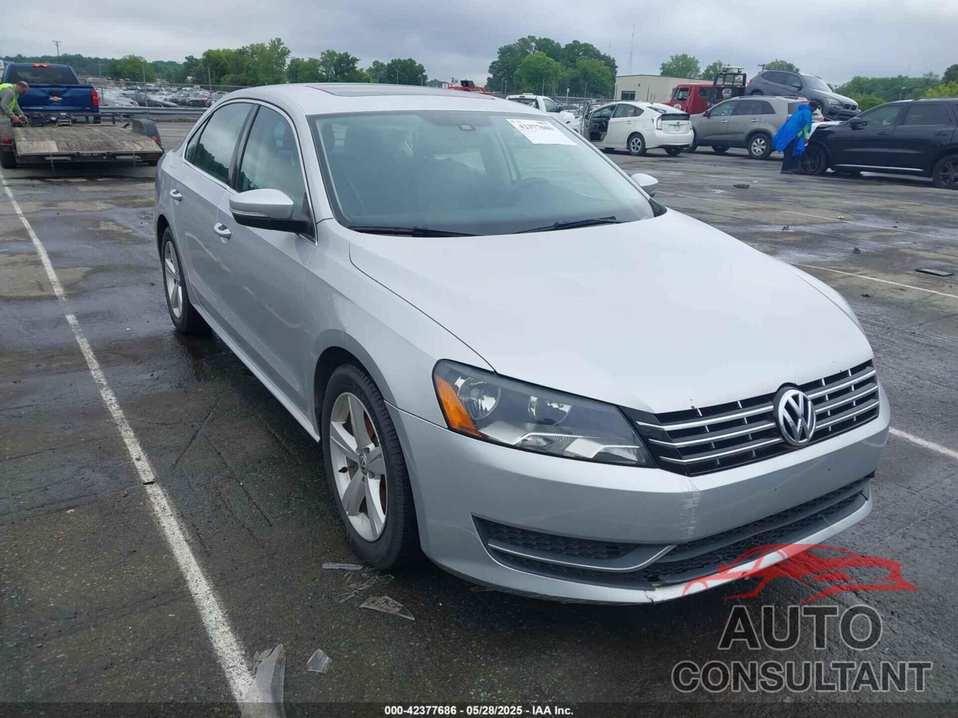 VOLKSWAGEN PASSAT 2013 - 1VWBN7A3XDC120658