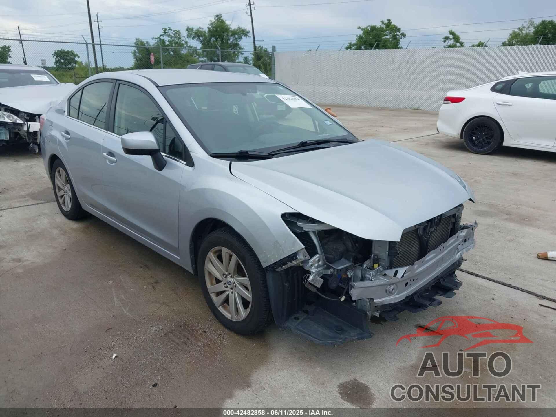 SUBARU IMPREZA 2015 - JF1GJAC62FH018713