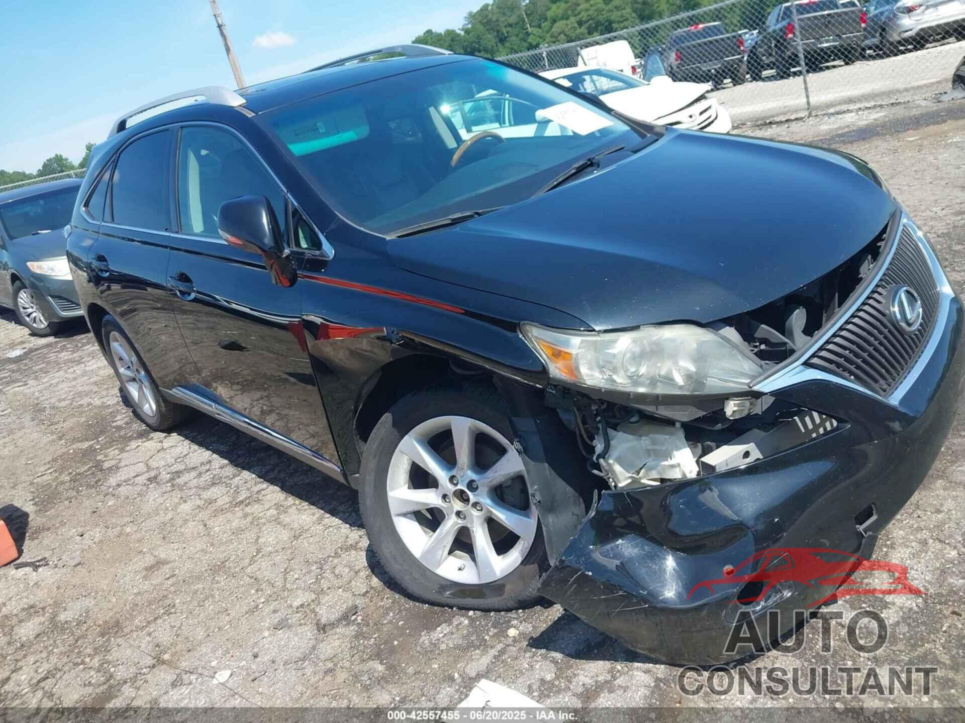 LEXUS RX 350 2011 - 2T2ZK1BA1BC058197