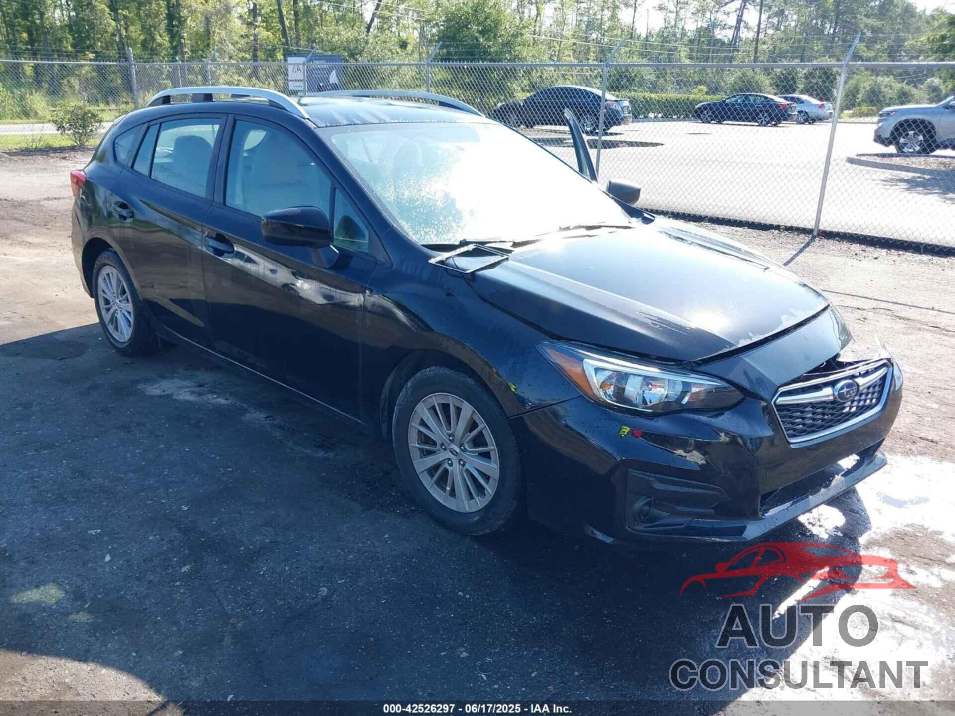 SUBARU IMPREZA 2018 - 4S3GTAB60J3710707