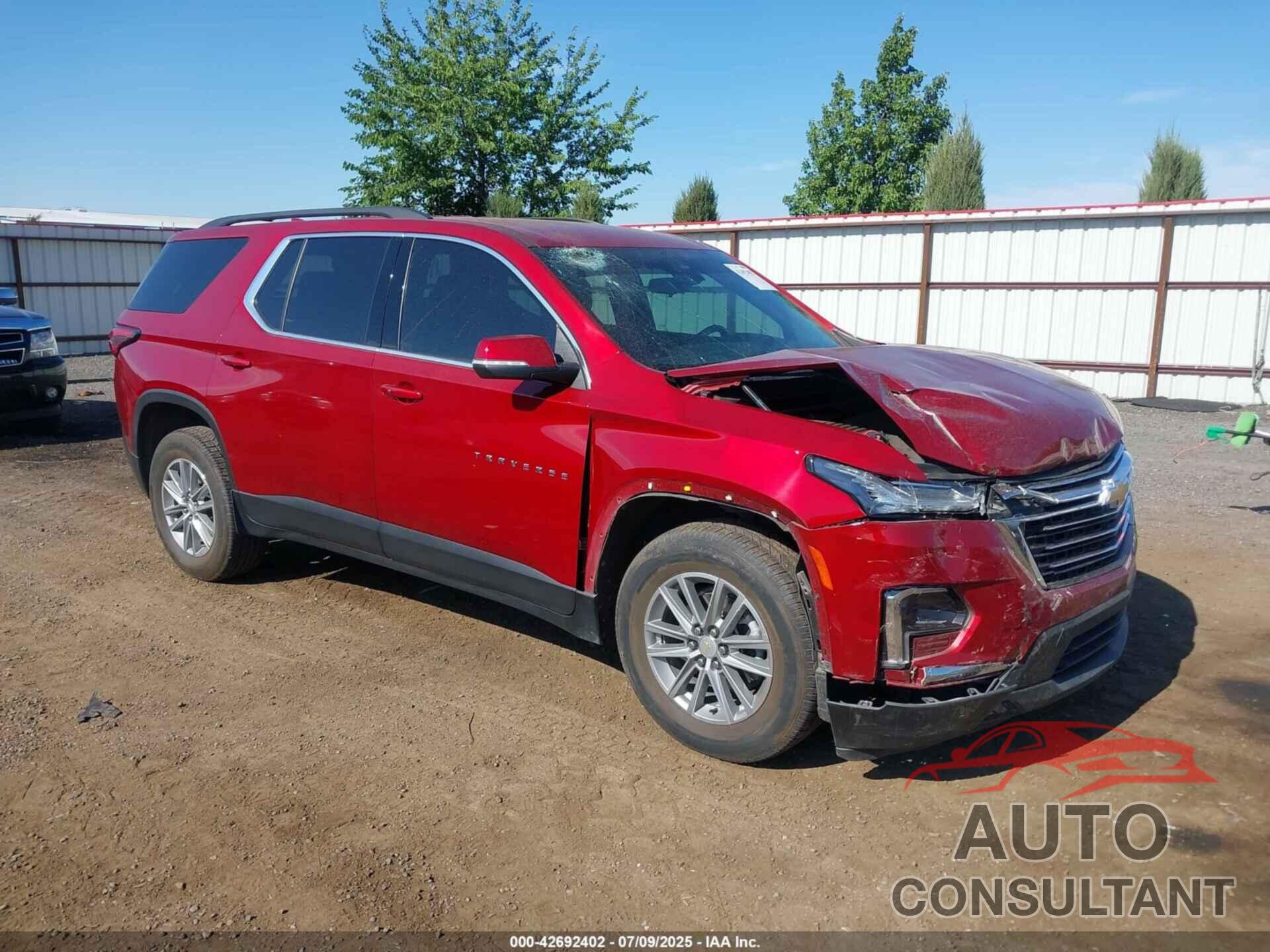 CHEVROLET TRAVERSE 2022 - 1GNEVGKW5NJ122833