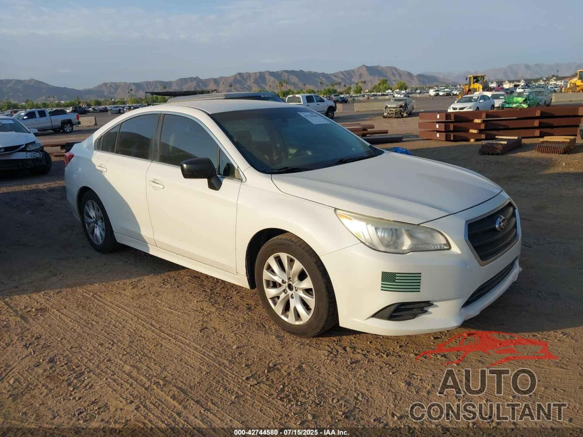 SUBARU LEGACY 2017 - 4S3BNAB63H3058521
