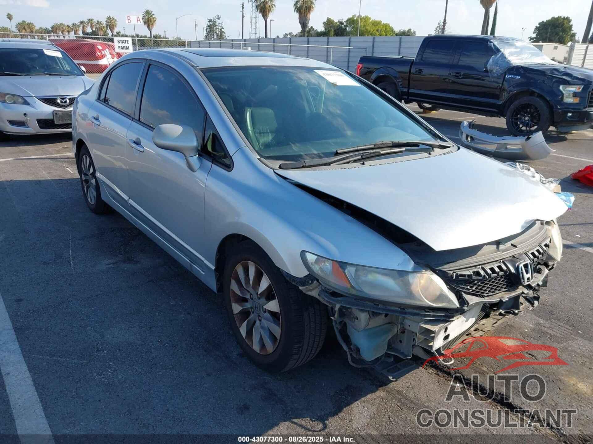 HONDA CIVIC 2009 - 2HGFA169X9H516332