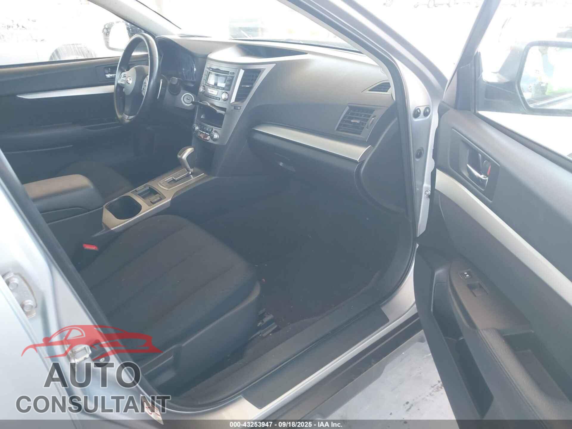 SUBARU OUTBACK 2012 - 4S4BRBCC0C3219040
