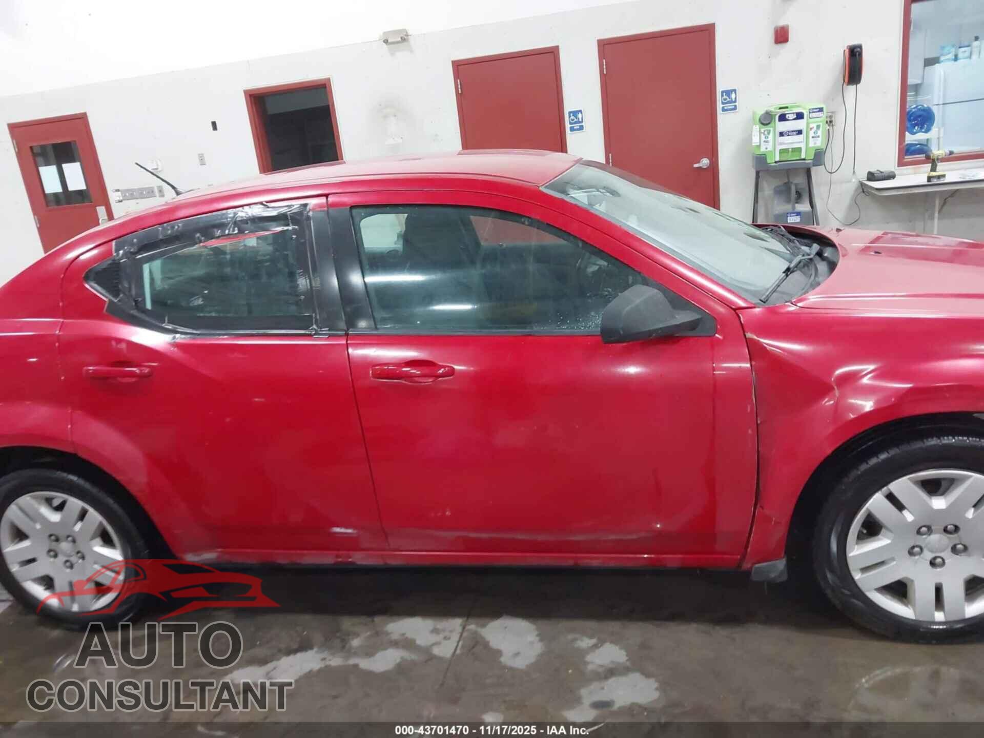 DODGE AVENGER 2012 - 1C3CDZAB5CN294562