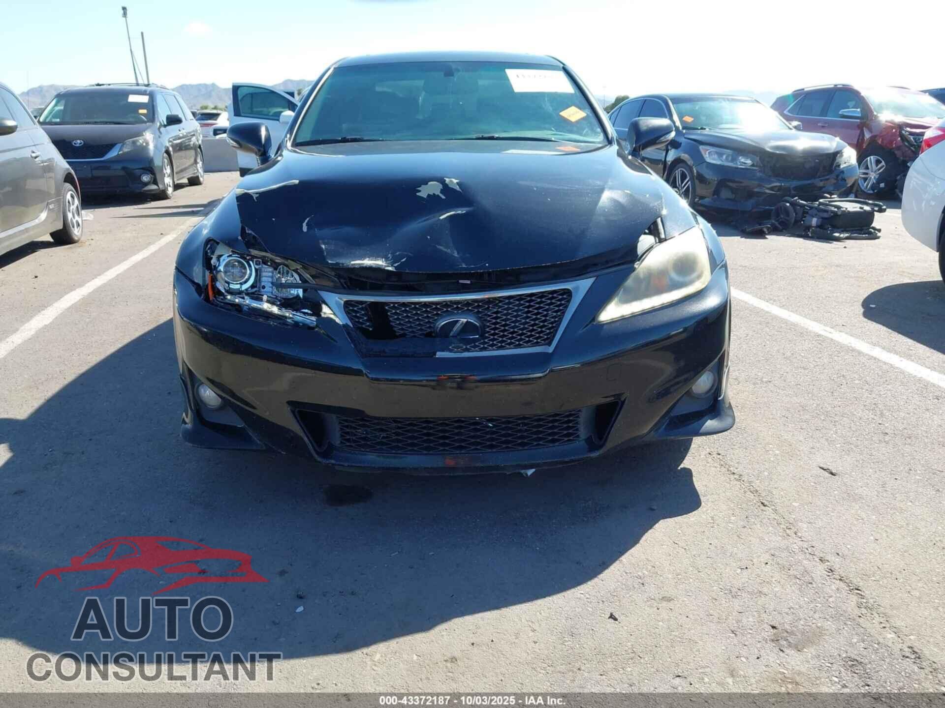 LEXUS IS 250 2011 - JTHBF5C23B5129890