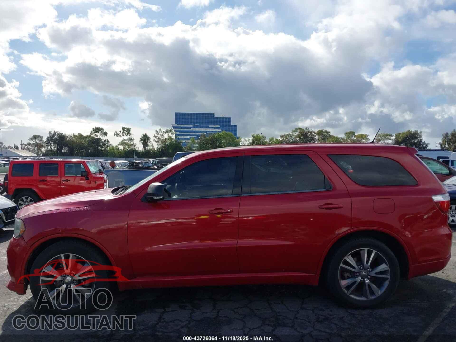 DODGE DURANGO 2013 - 1C4SDJCT6DC674327