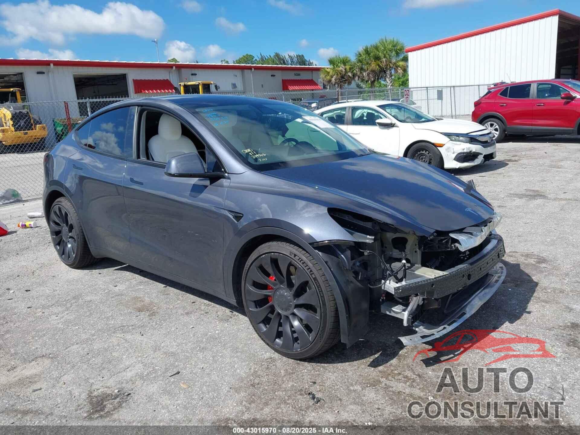 TESLA MODEL Y 2022 - 7SAYGDEF3NF326194
