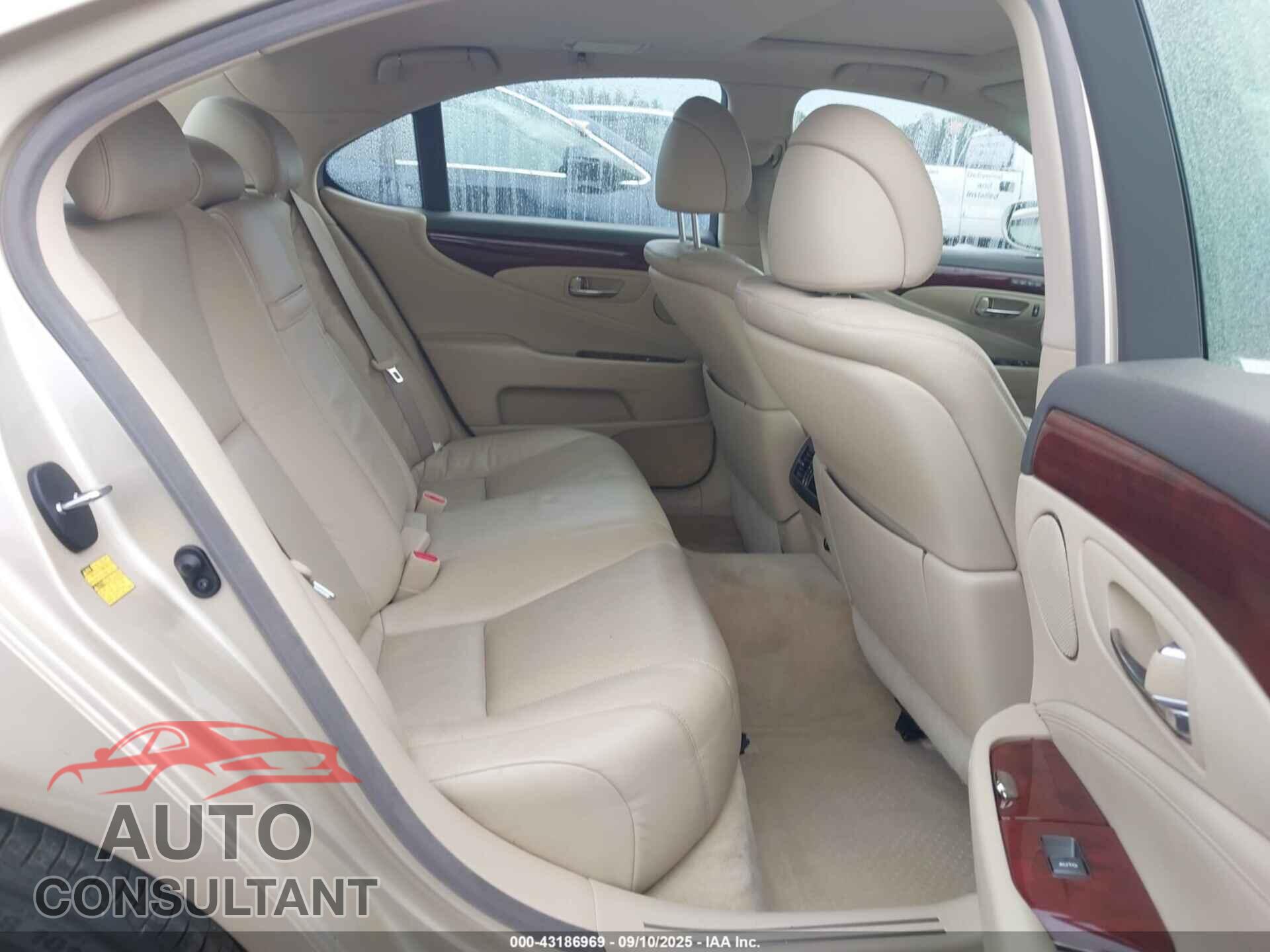 LEXUS LS 460 2009 - JTHBL46F995090704