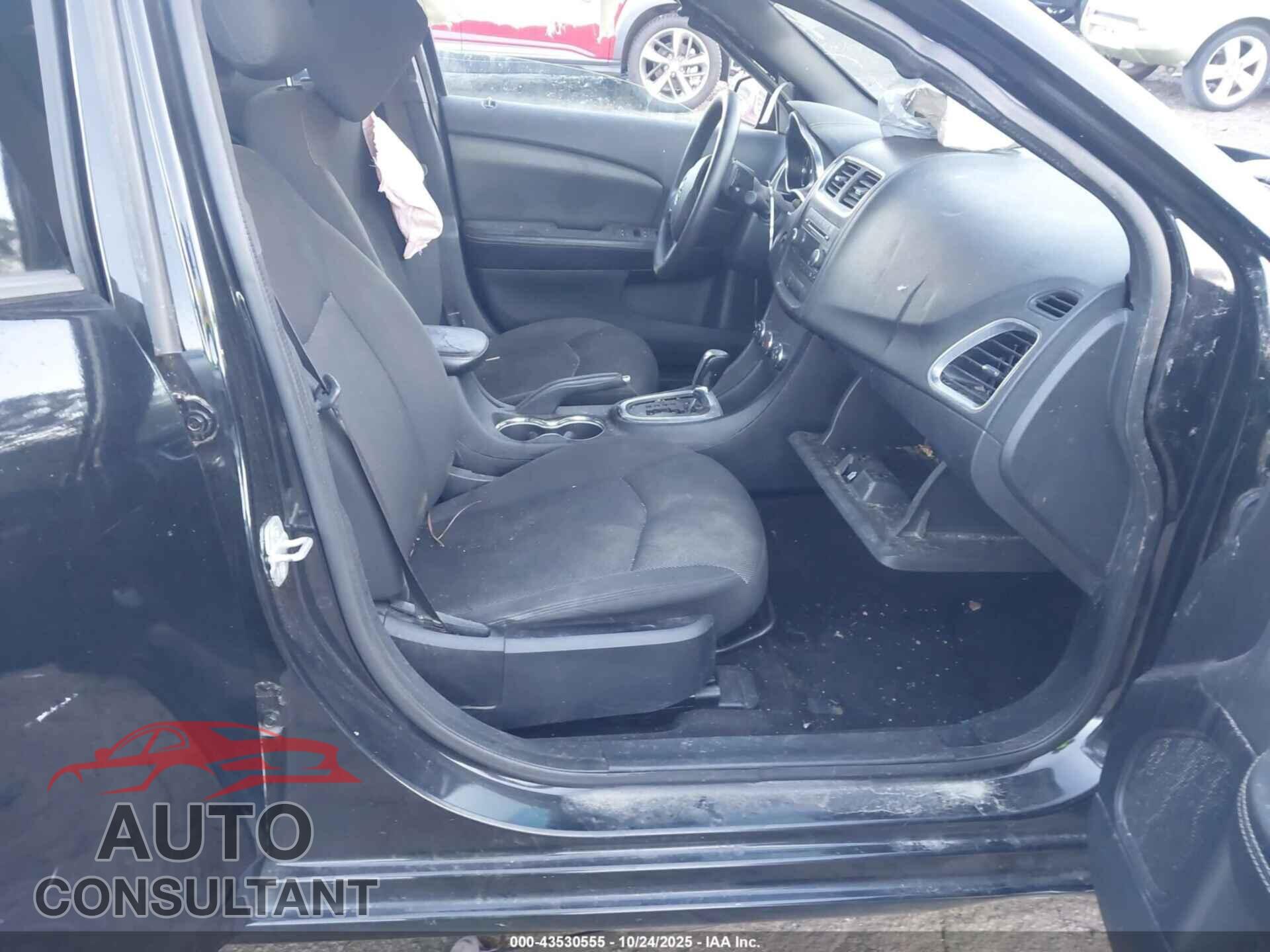 DODGE AVENGER 2013 - 1C3CDZAG8DN748512