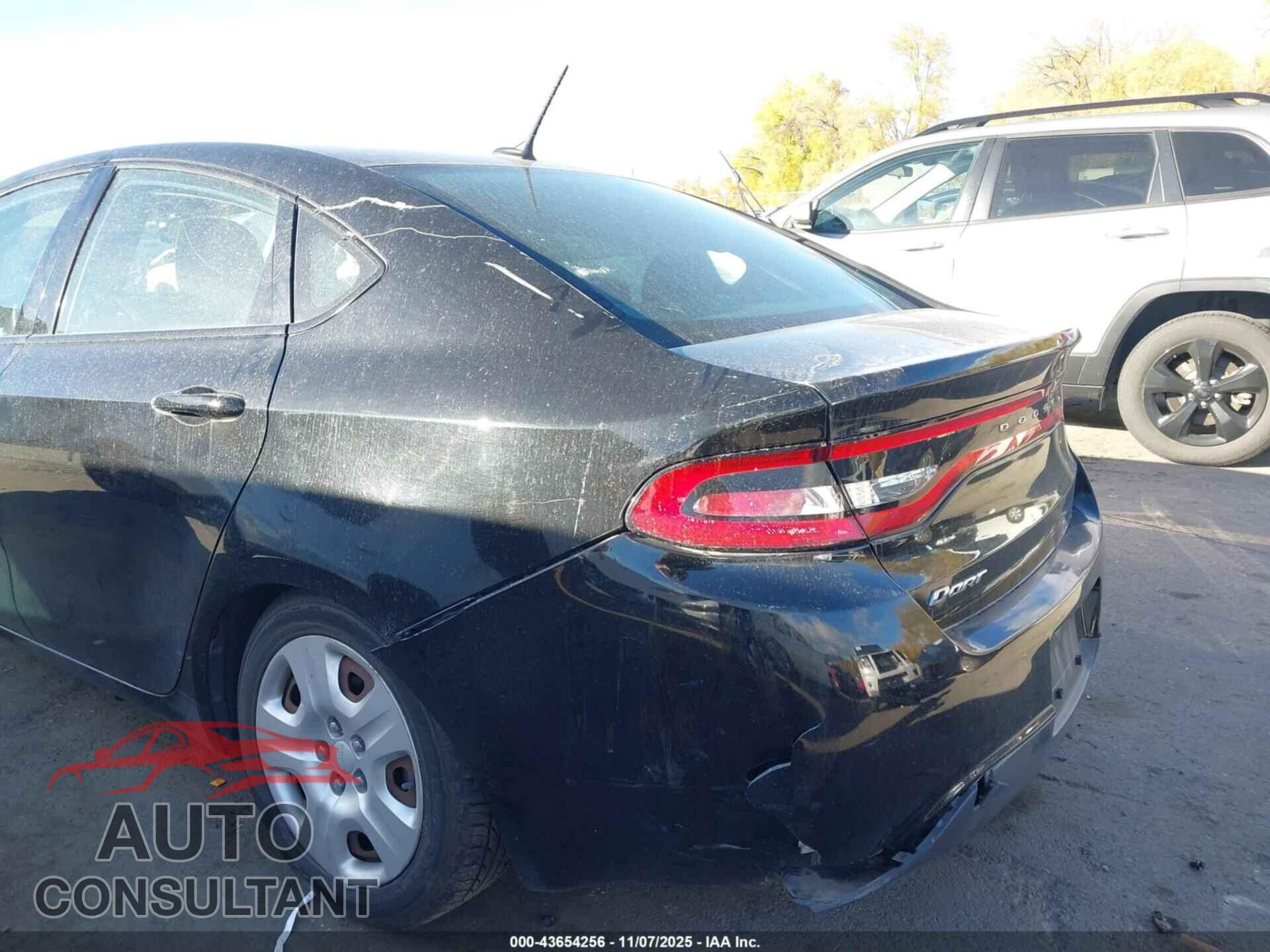 DODGE DART 2015 - 1C3CDFAA9FD405405