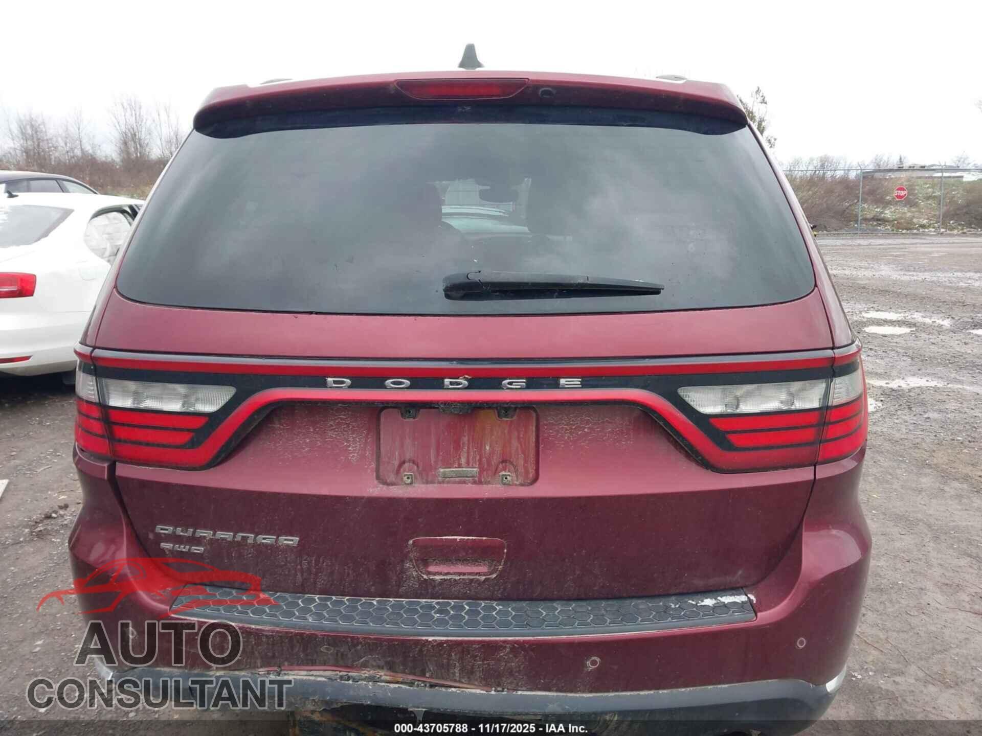 DODGE DURANGO 2017 - 1C4RDJAG8HC757932