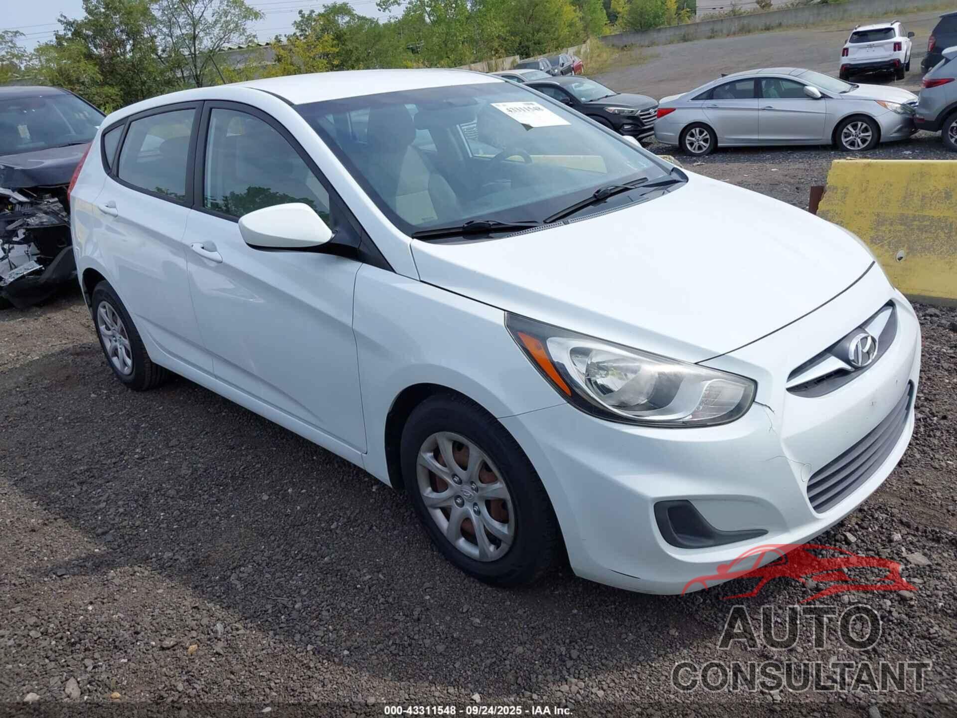 HYUNDAI ACCENT 2014 - KMHCT5AE9EU162460
