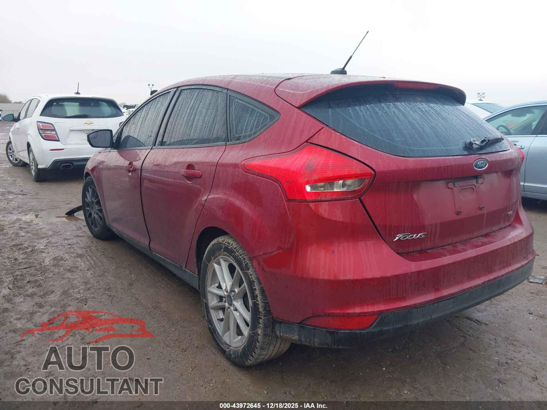 FORD FOCUS 2017 - 1FADP3K25HL318936