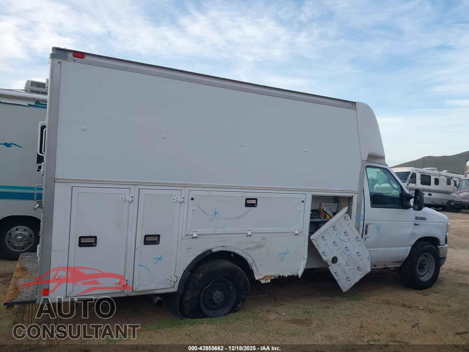 FORD E-350 CUTAWAY 2012 - 1FDSE3FL4CDA13176
